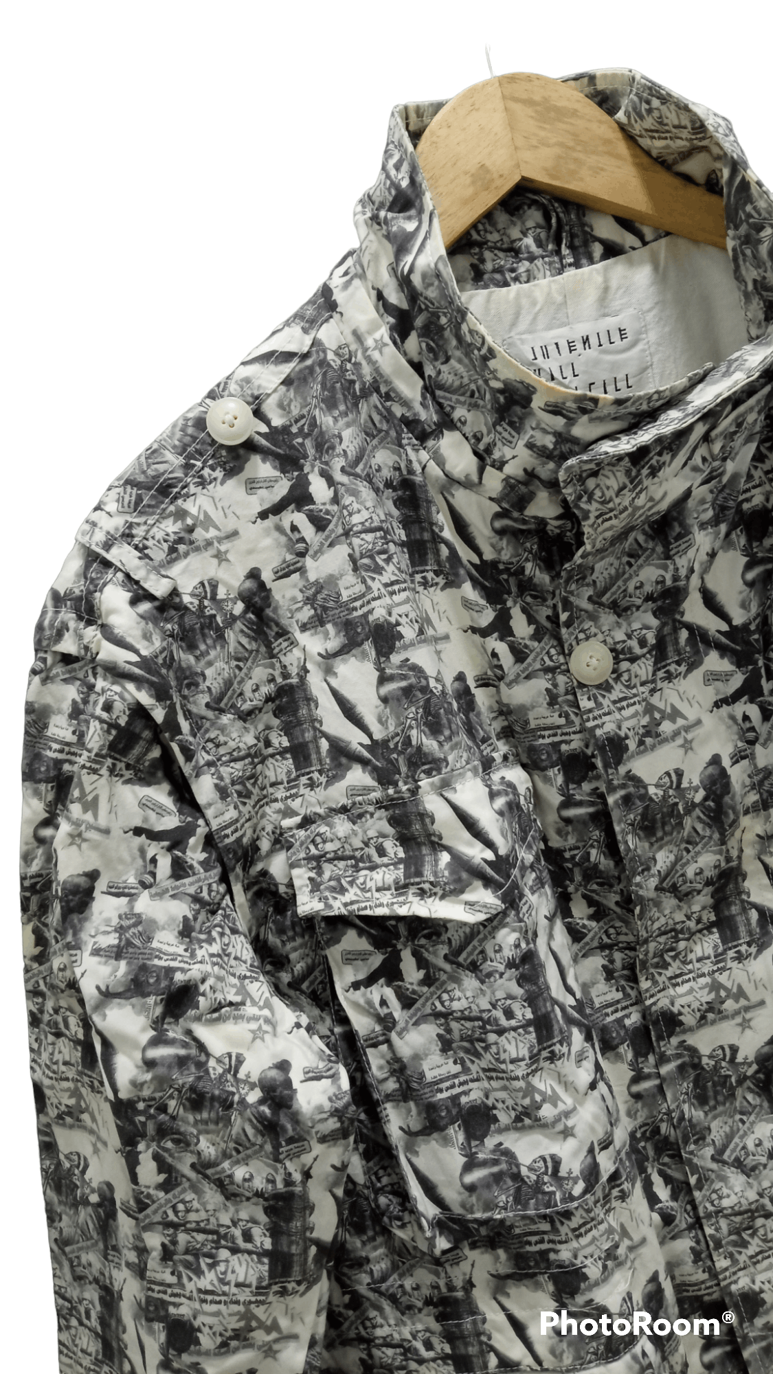 Japanese Brand × Vintage 🔥🔥Juvenile Hall Roll Call Full Print Jacket Size US L / EU 52-54 / 3 - 4 Thumbnail