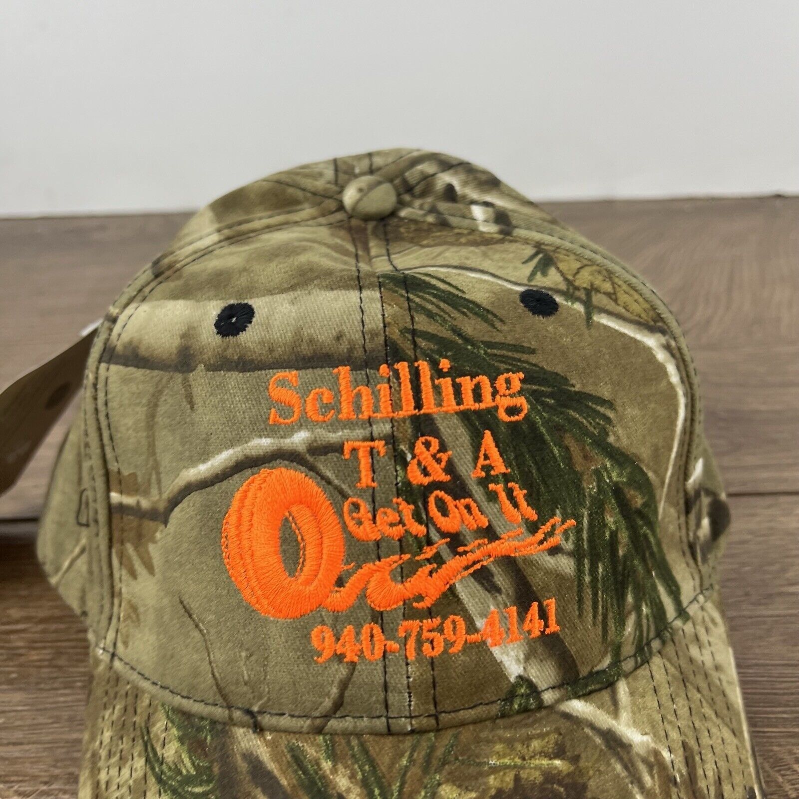 Other Schilling T&A Hat Camo Cap Hat Adjustable Hat Schilling Adul Size ONE SIZE - 6 Thumbnail