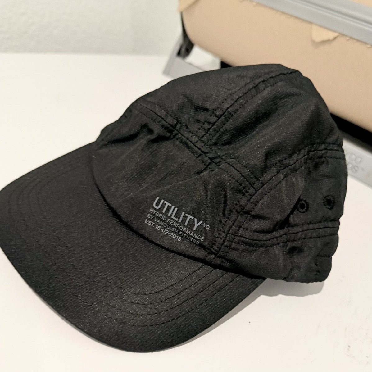 Vanquish Vanquish Hat Utility Performance Hybrid Black Adjustable Size ONE SIZE - 2 Thumbnail