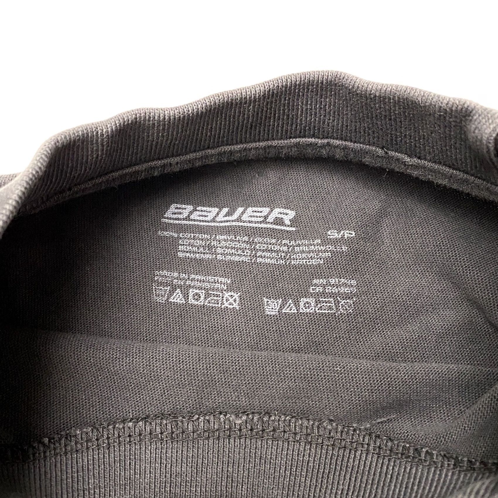 Vintage NWT XBOX x Bauer Mens Small T Shirt Garment Dyed Black Shirt Retro Faded Shirt Mens S Black Bauer Retro NWT - (no extra text) Size US S / EU 44-46 / 1 - 4 Thumbnail