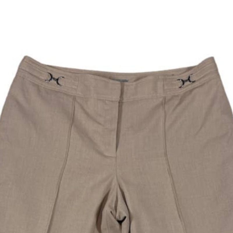 Ann Taylor Ann Taylor Cream Pants | Size 10 Size 32" / US 10 / IT 46 - 3 Thumbnail