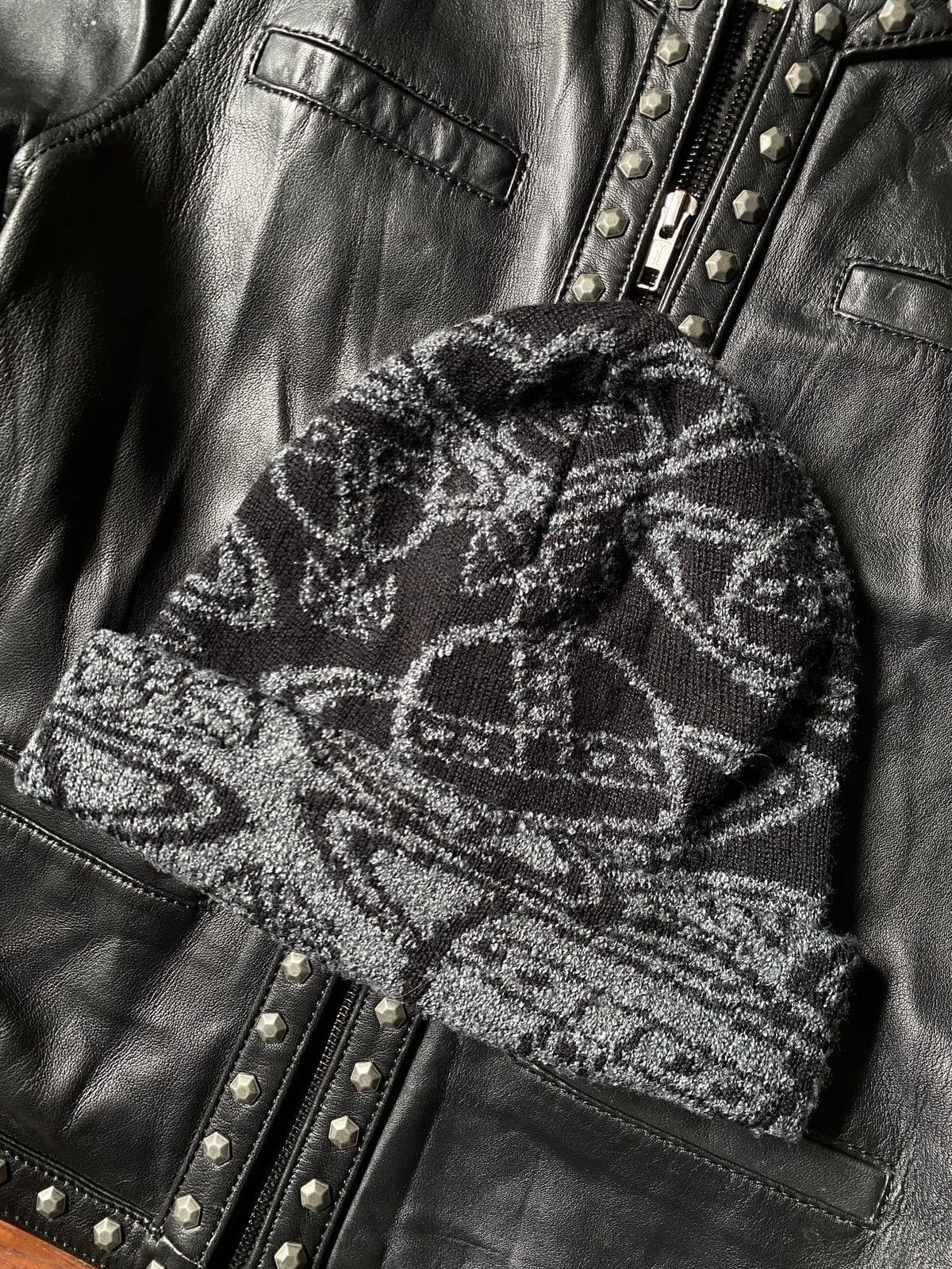 Vivienne Westwood Vivienne Westwood Orb Jacquard Beanie Size ONE SIZE - 2 Thumbnail