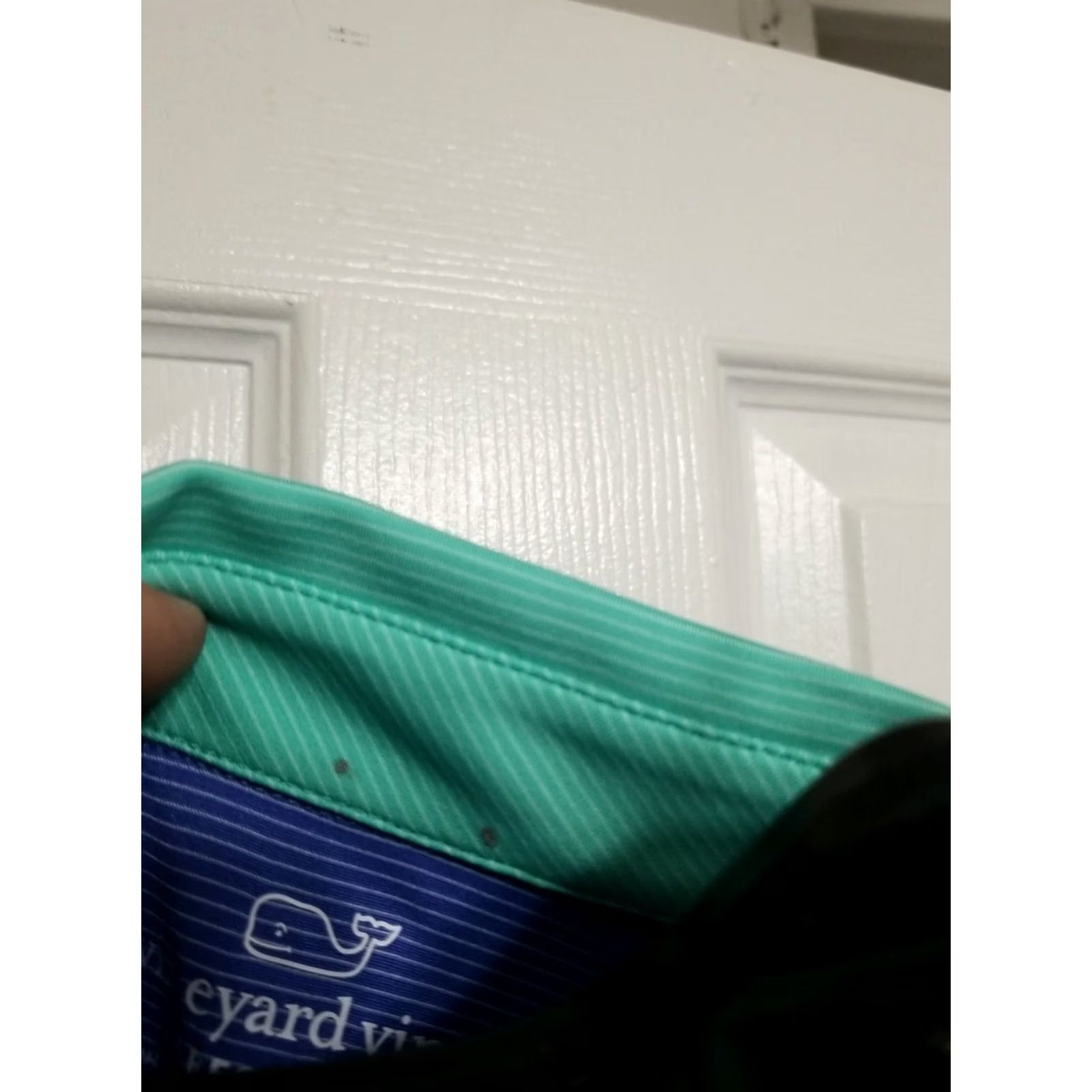 Vineyard Vines Vineyard Vines Performance Polo Men M Short Sleeve Blue Multicolor Striped 21.5 Chest 29 Length Golf Driving Tennis Walking Polo Shirt Shirt Size US M / EU 48-50 / 2 - 3 Thumbnail