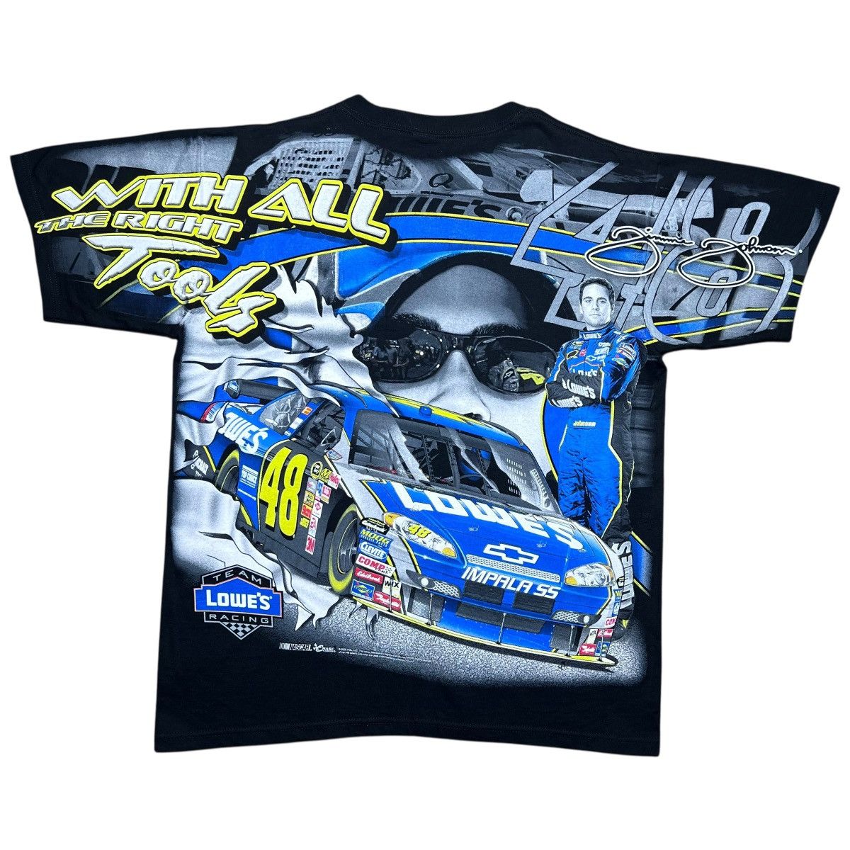 Chase Authentics 08 NASCAR Jimmie Johnson Chase Authentics All Over Print Tee Size US L / EU 52-54 / 3 - 2 Thumbnail