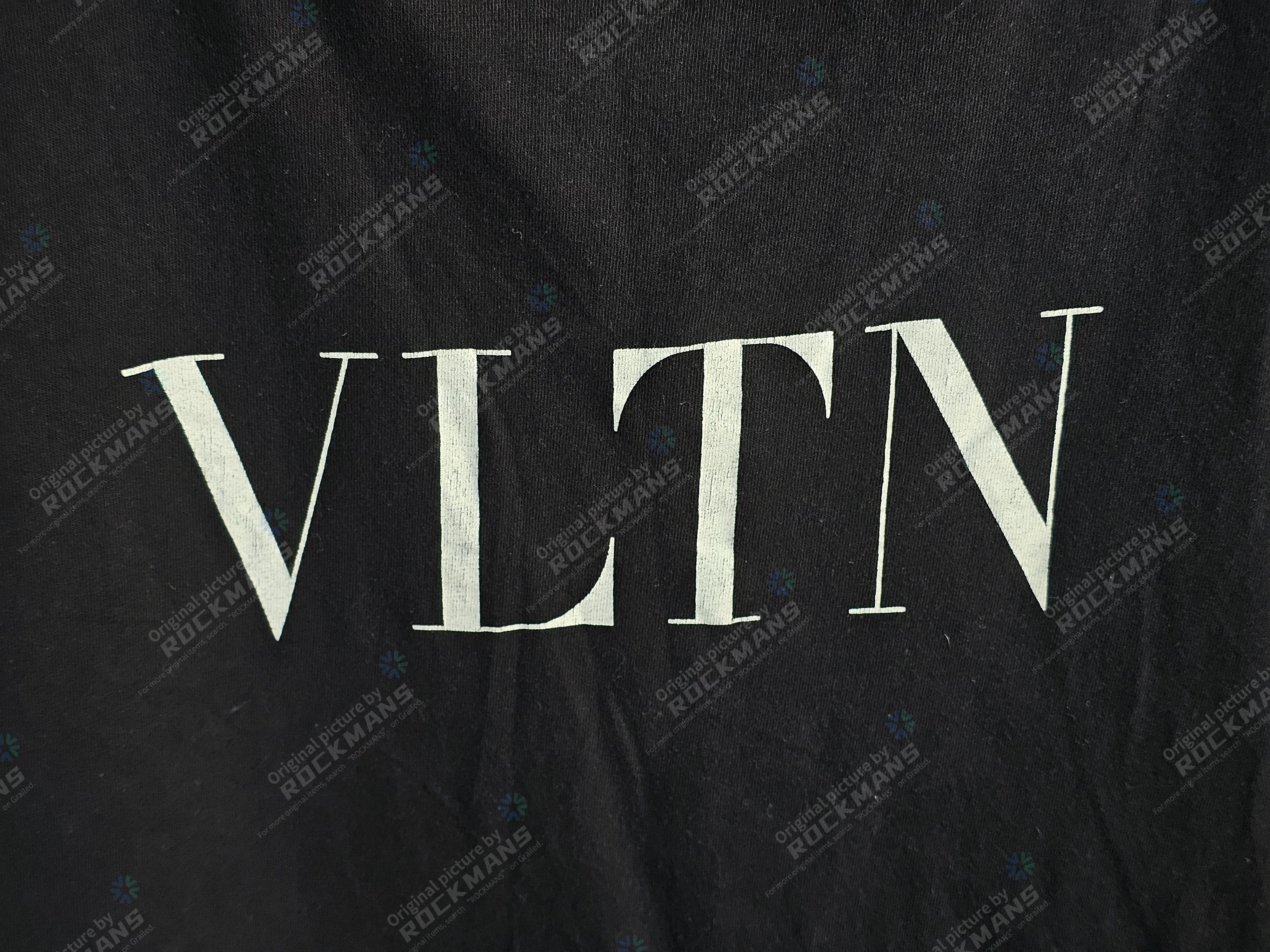 Valentino Valentino Unisex Black Logo Print Size S Size US S / EU 44-46 / 1 - 2 Thumbnail