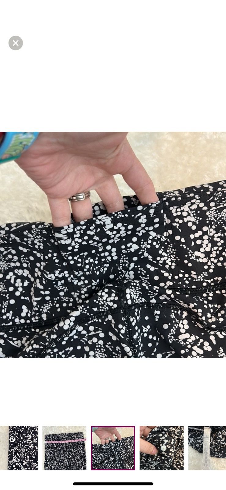 Lululemon Lululemon fast and free crop II leggings size 4 Size 27" / US 4 / IT 40 - 8 Thumbnail