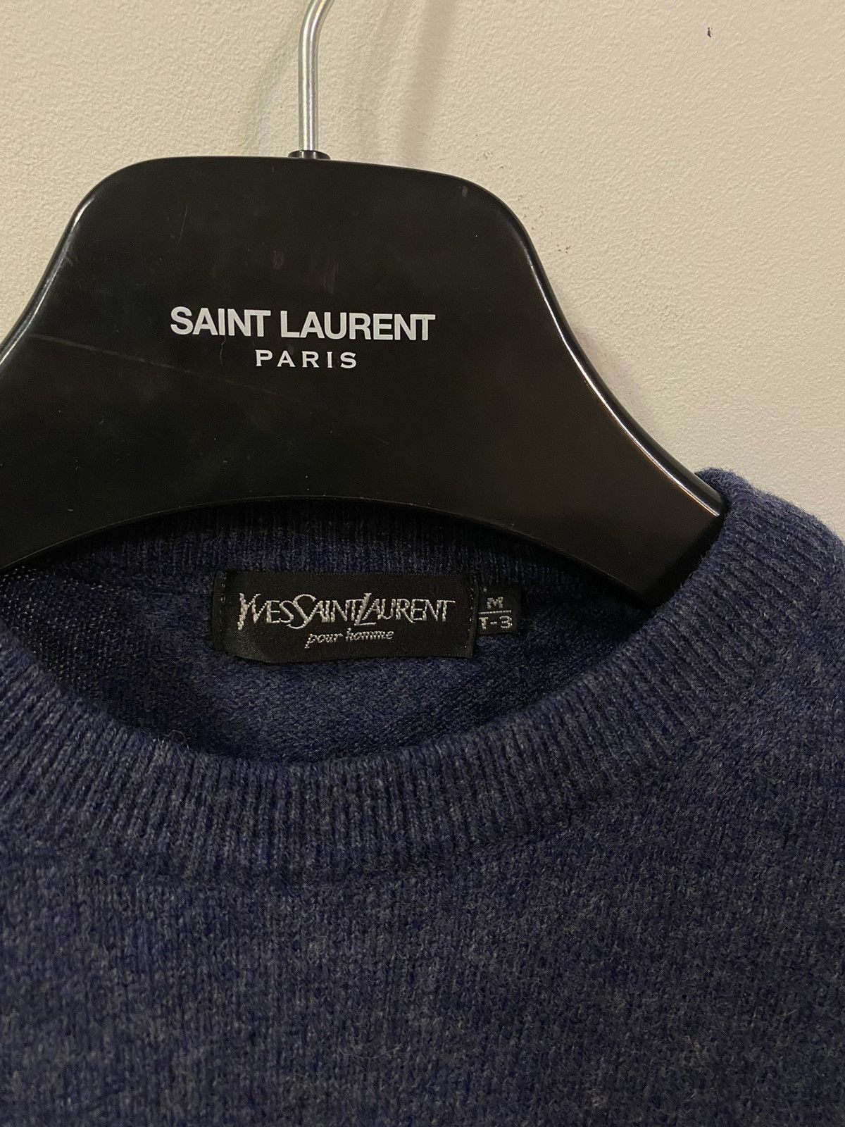 Yves Saint Laurent 90s Super Soft YSL Sweater Wool YSL Sweatshirt Size US M / EU 48-50 / 2 - 5 Thumbnail