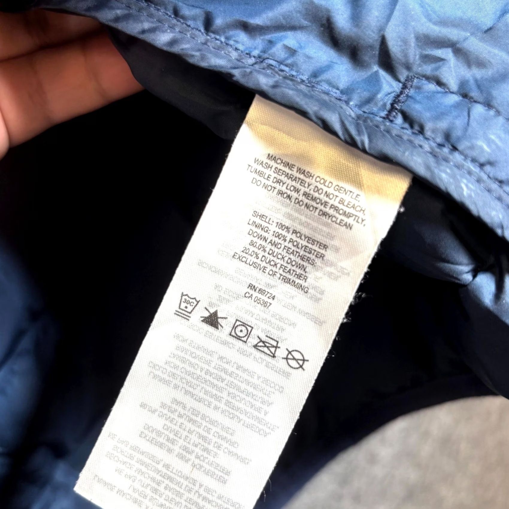 Vintage Columbia Mens Jacket Puffer Blue Down Full Zip Outdoor Casual Fall Winter Size US L / EU 52-54 / 3 - 3 Thumbnail