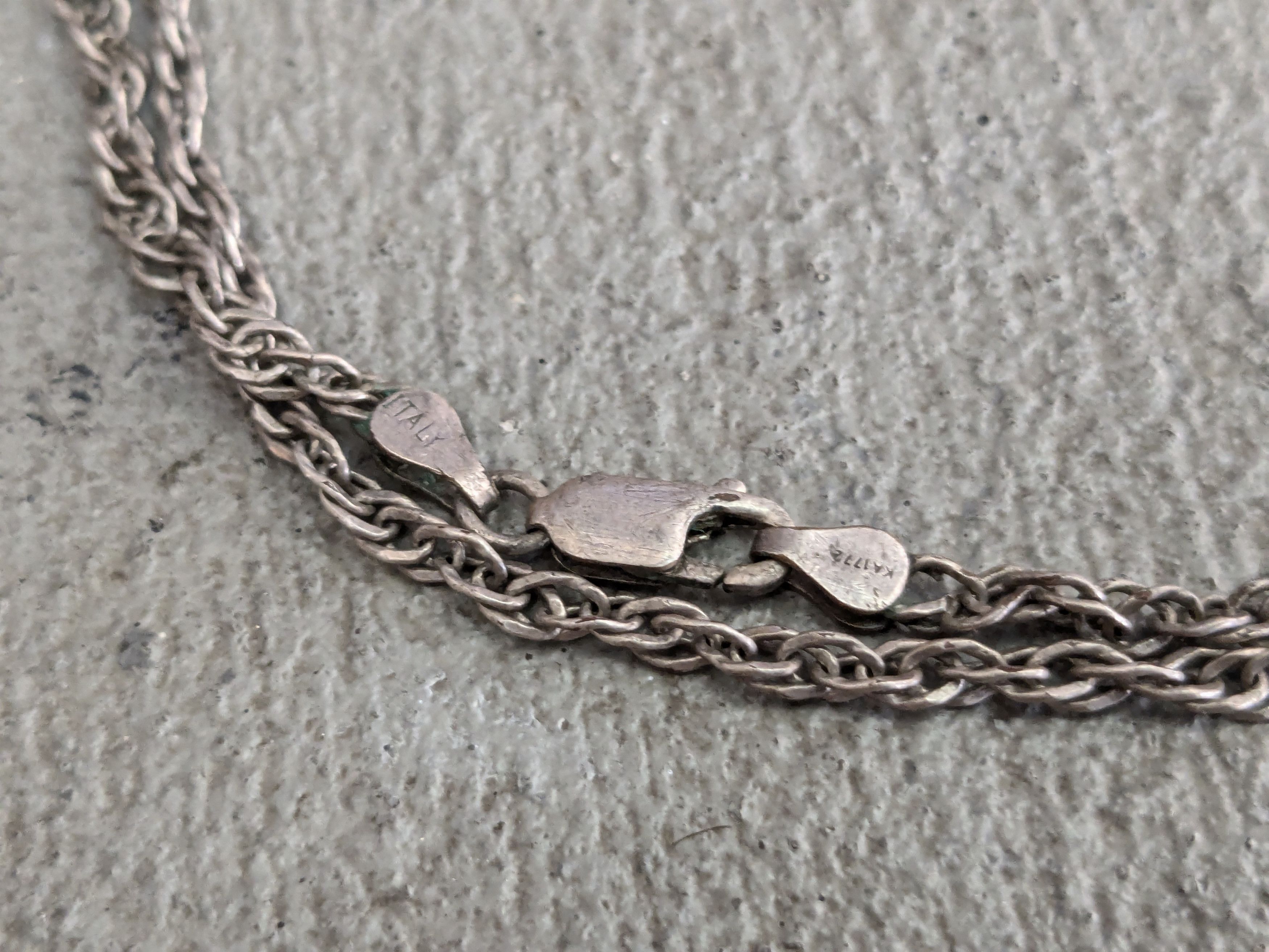 Jewelry Vintage Sterling Silver Necklace Rope Twist 25" Size ONE SIZE - 7 Thumbnail