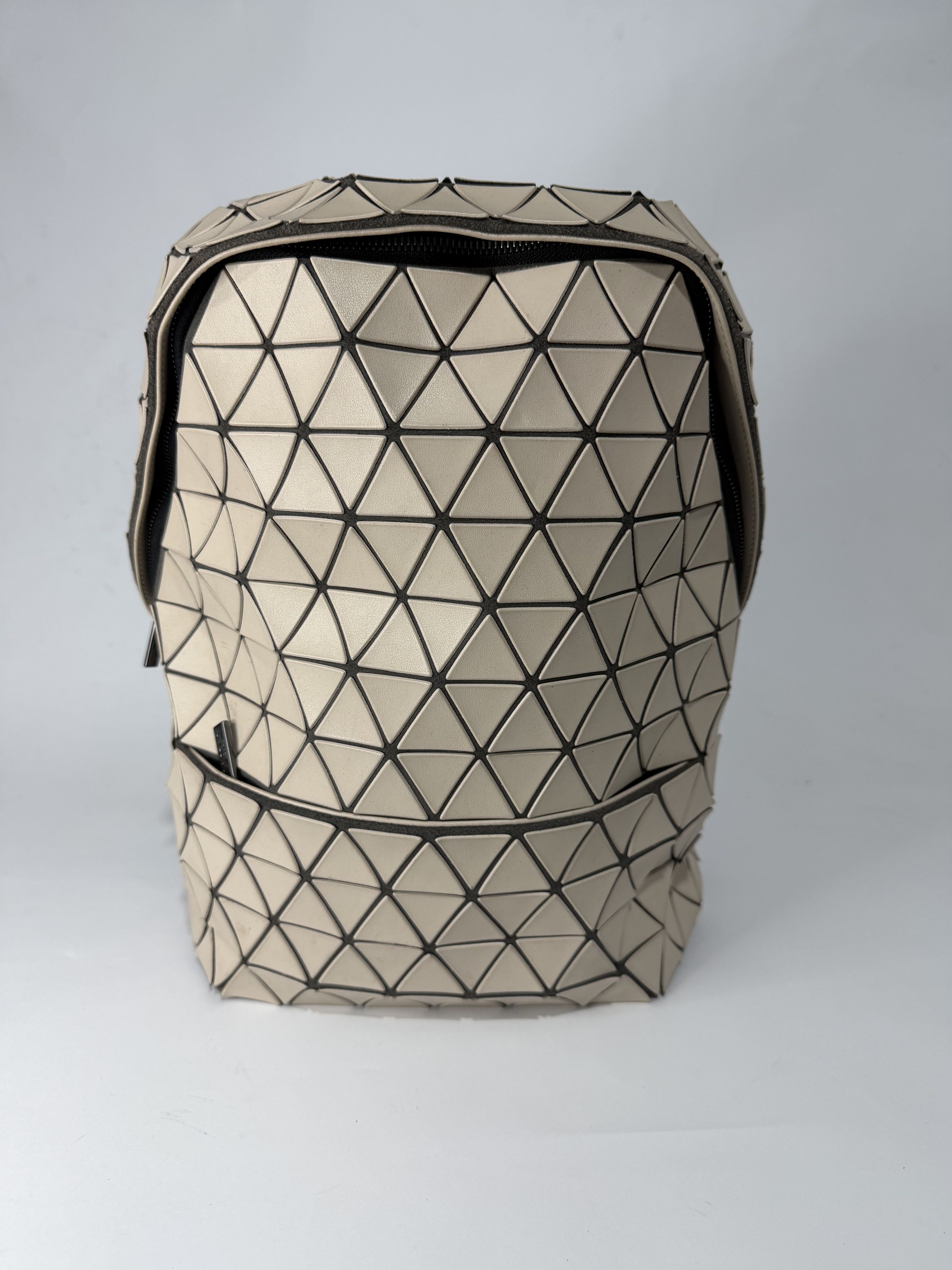 Bao Bao Issey Miyake Ivory Hexagon Backpack