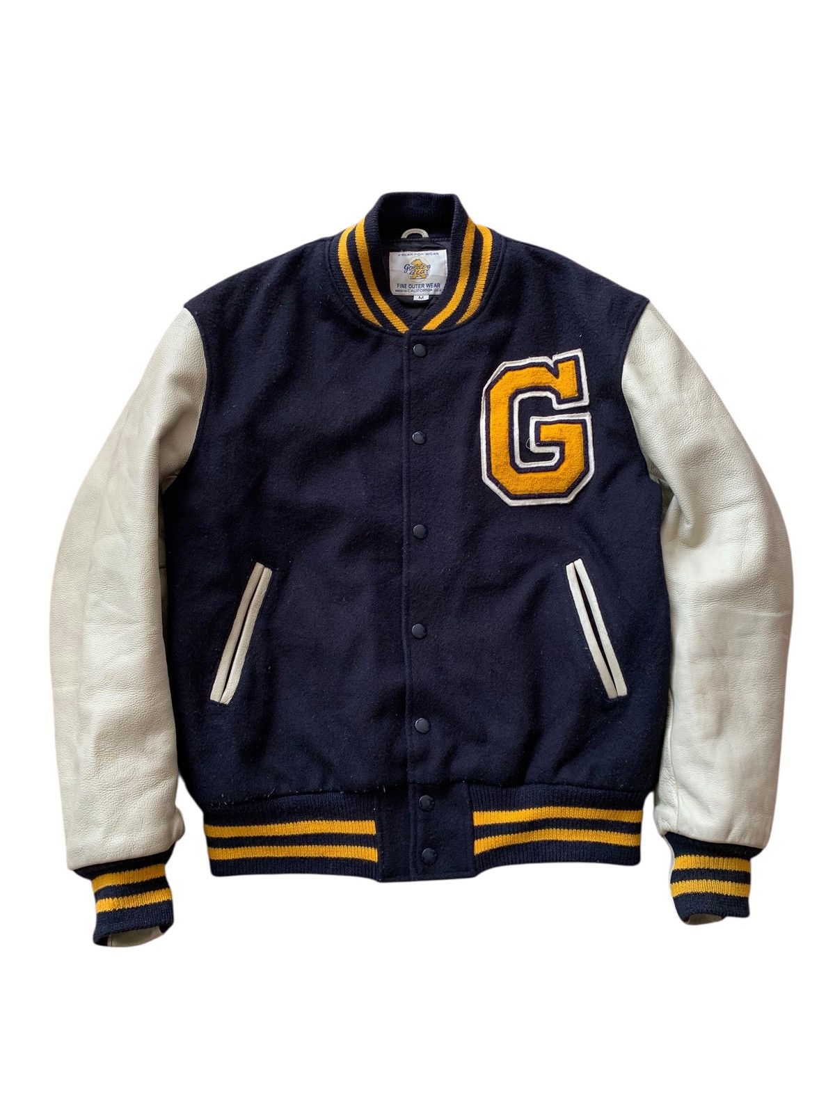 Golden Bear 🔥VTG GOLDEN BEAR WOOL/LEATHER LETTERMAN VARSITY Size US M / EU 48-50 / 2 - 1 Thumbnail