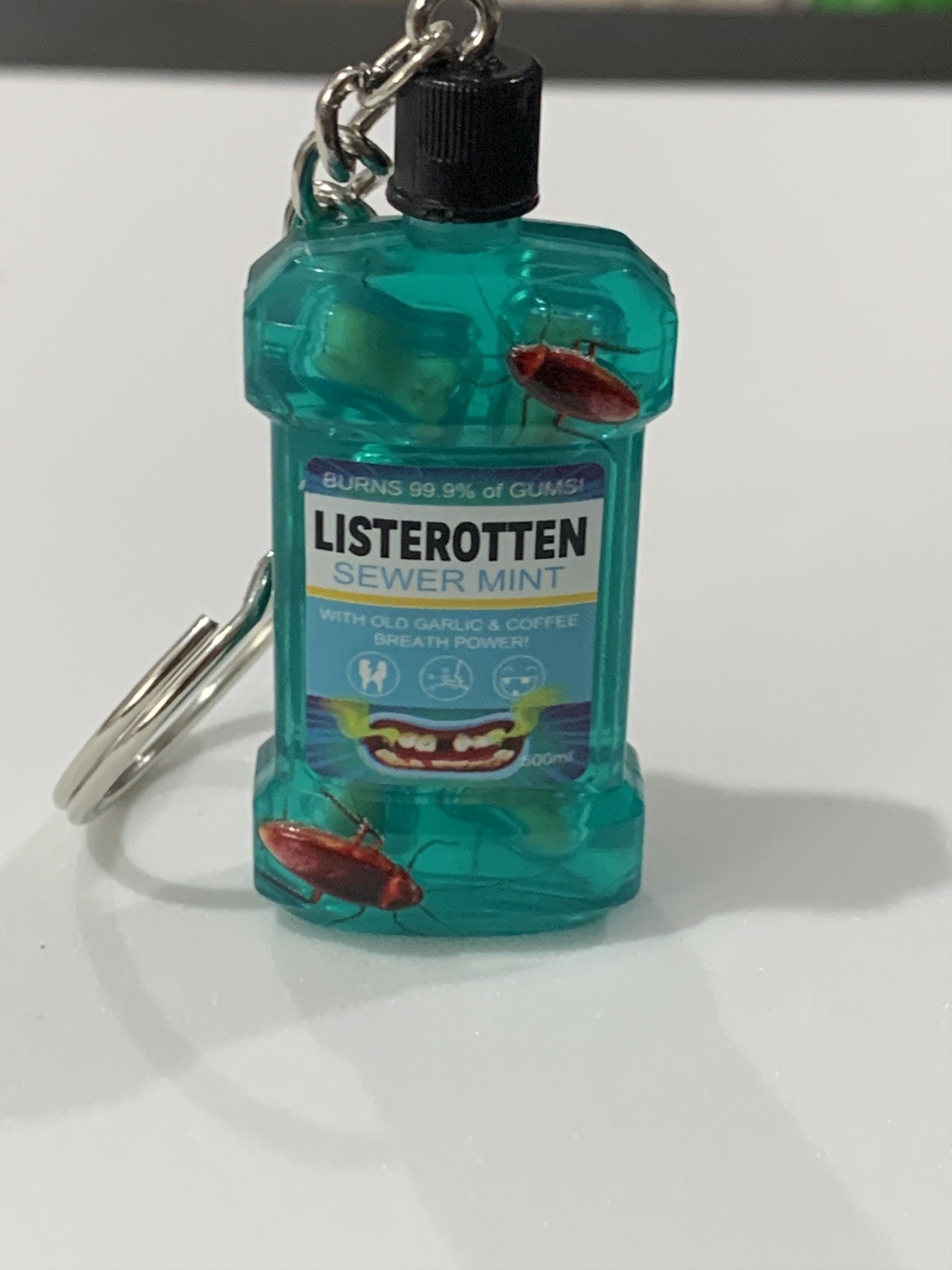 Other Gross Minis S2 Keychain - Listerotten Size ONE SIZE - 2 Thumbnail