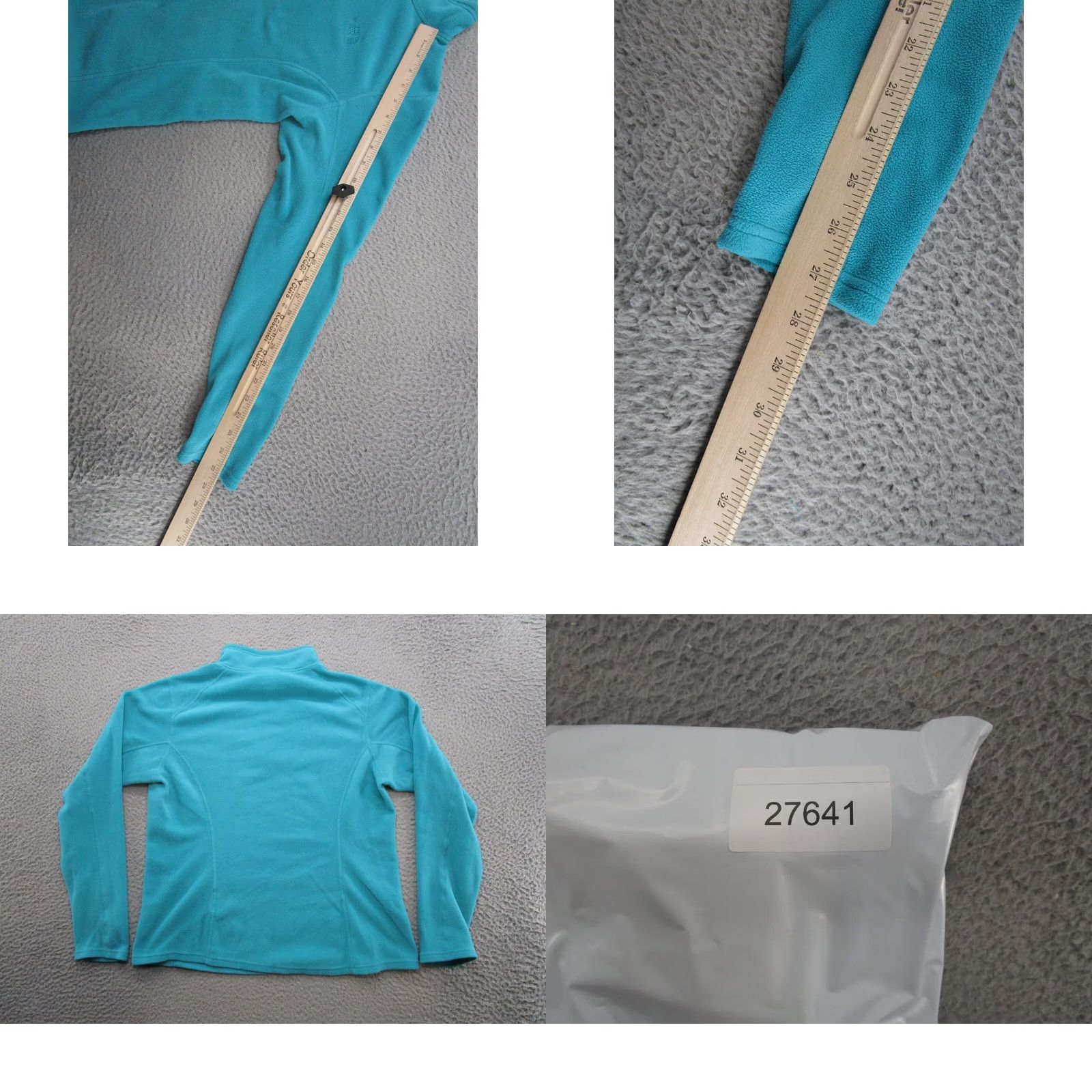 The North Face The North Face Jacket Blue 1/4 Zip Lightweight Women’s Medium Ski Outdoors Long Sleeve Zip Coat Regular Fleece Logo Winter Casual Size M / US 6-8 / IT 42-44 - 8 Thumbnail