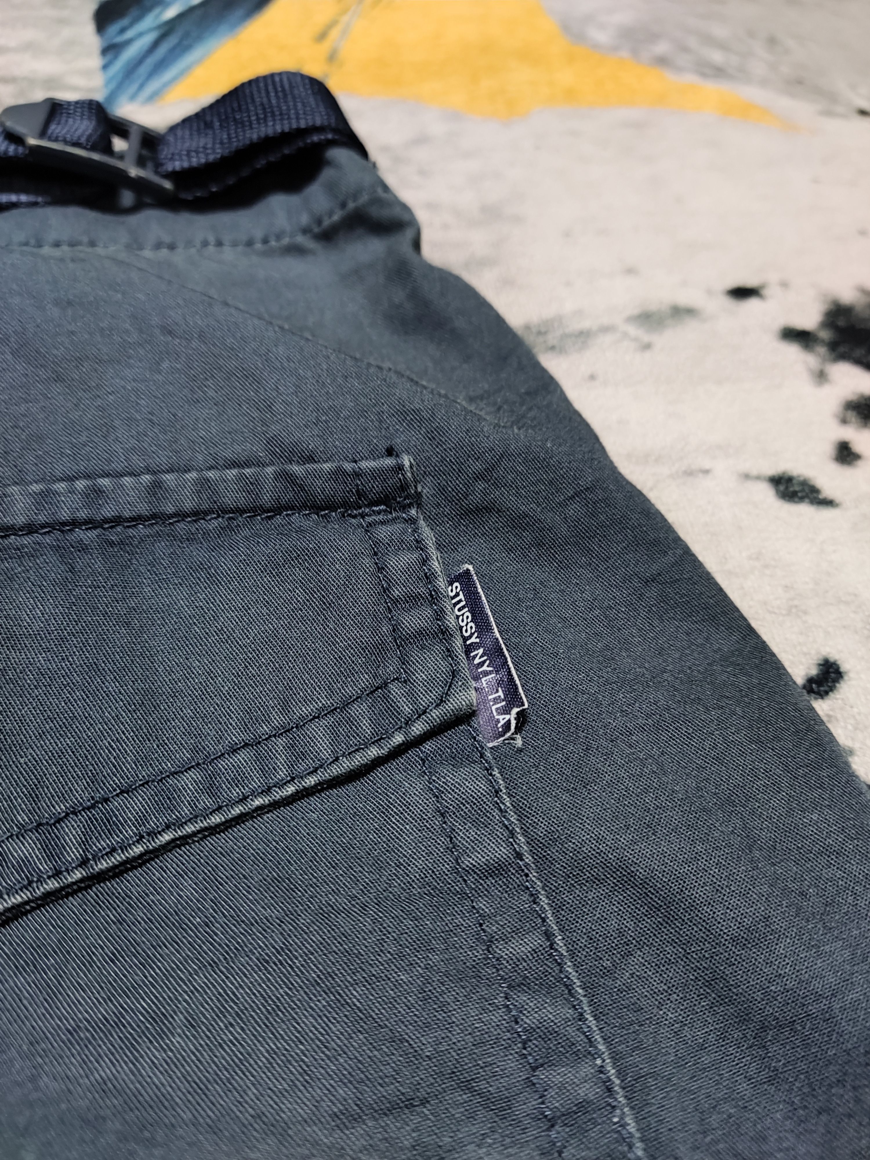 Stussy Stussy Cargo Double Knee Work Pant Size US 35 - 6 Thumbnail