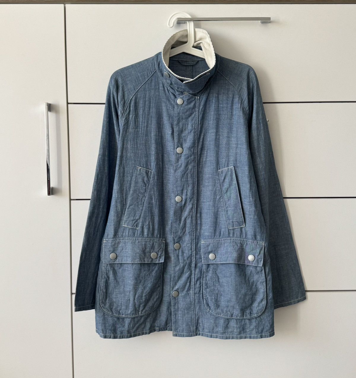 Barbour Barbour Bedale Linen Cotton Blend Jacket Size US M / EU 48-50 / 2 - 3 Thumbnail