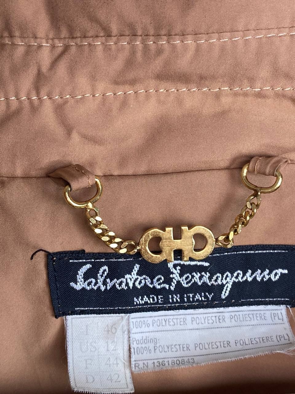 Salvatore Ferragamo Salvatore Ferragamo Baroque Quilts Jacket Size L / US 10 / IT 46 - 5 Thumbnail