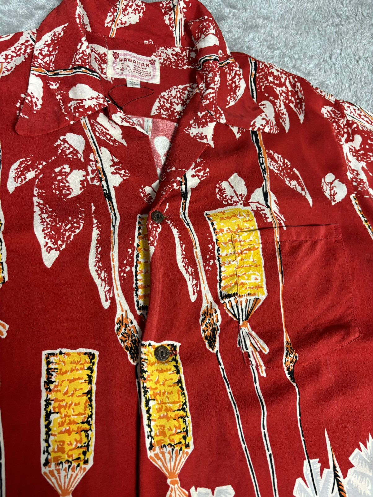 Denime Vintage Denime Hawaii Rayon Shirt Size US L / EU 52-54 / 3 - 5 Thumbnail