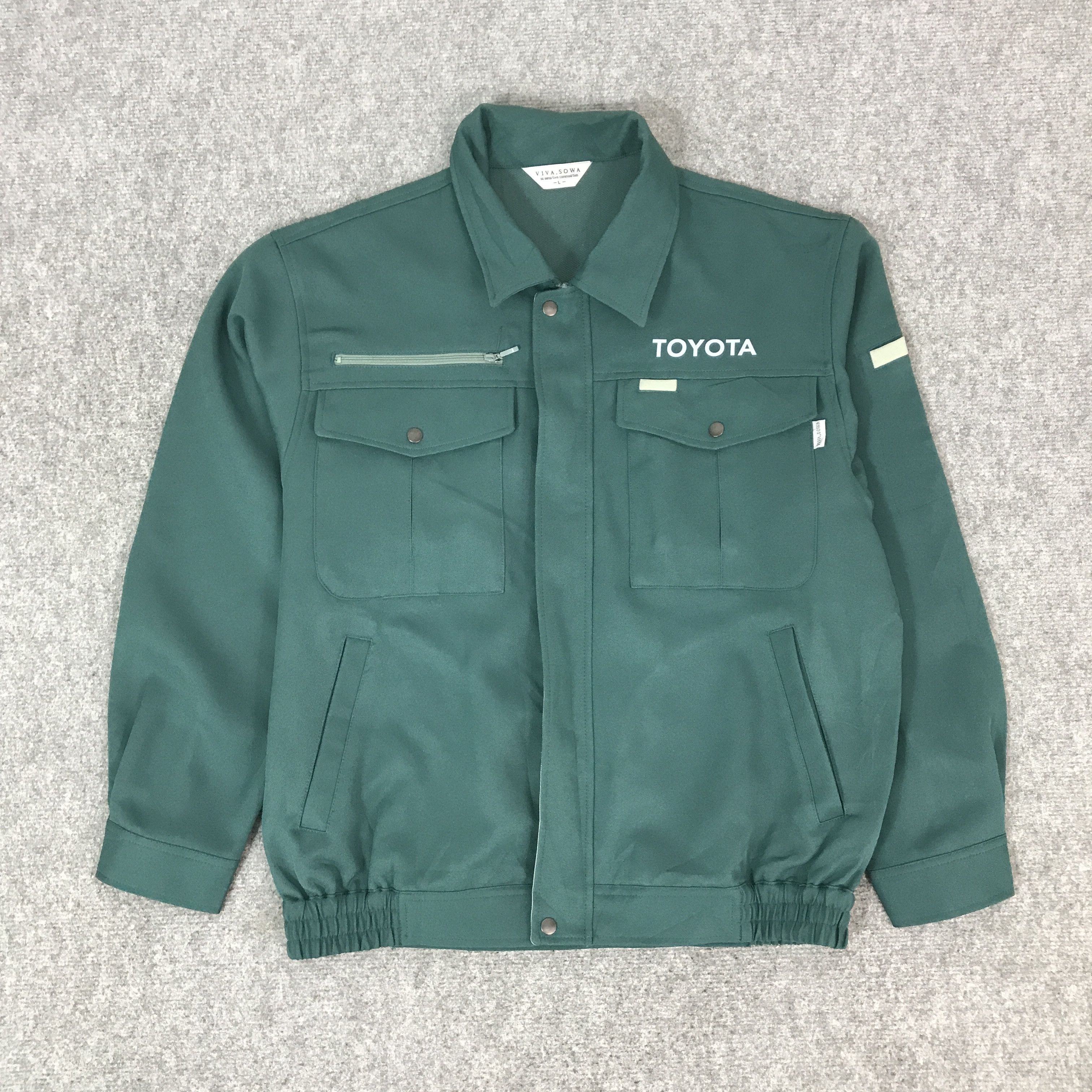 Sports Specialties TOYOTA RACING GREEN MOTORSPORT JACKET Size US L / EU 52-54 / 3 - 2 Thumbnail