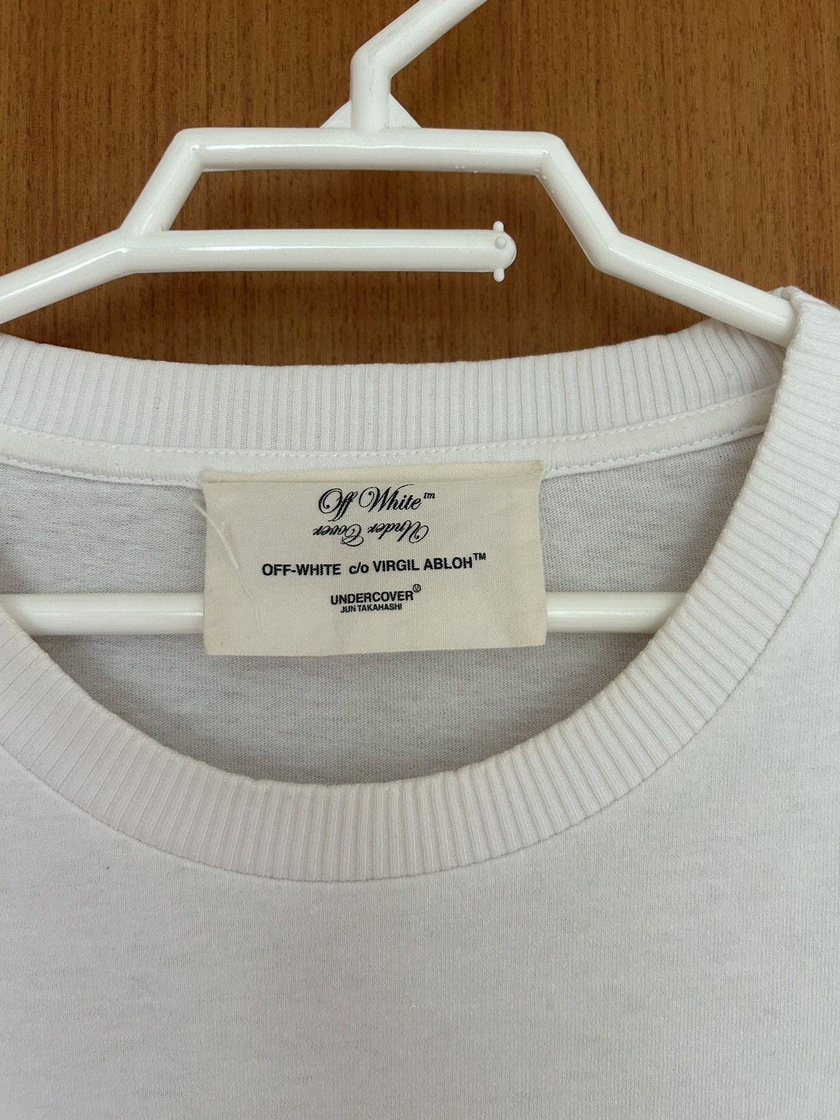 Jun Takahashi × Off-White × Undercover Off-White Undercover Tee Oversized Tee Size US L / EU 52-54 / 3 - 5 Thumbnail