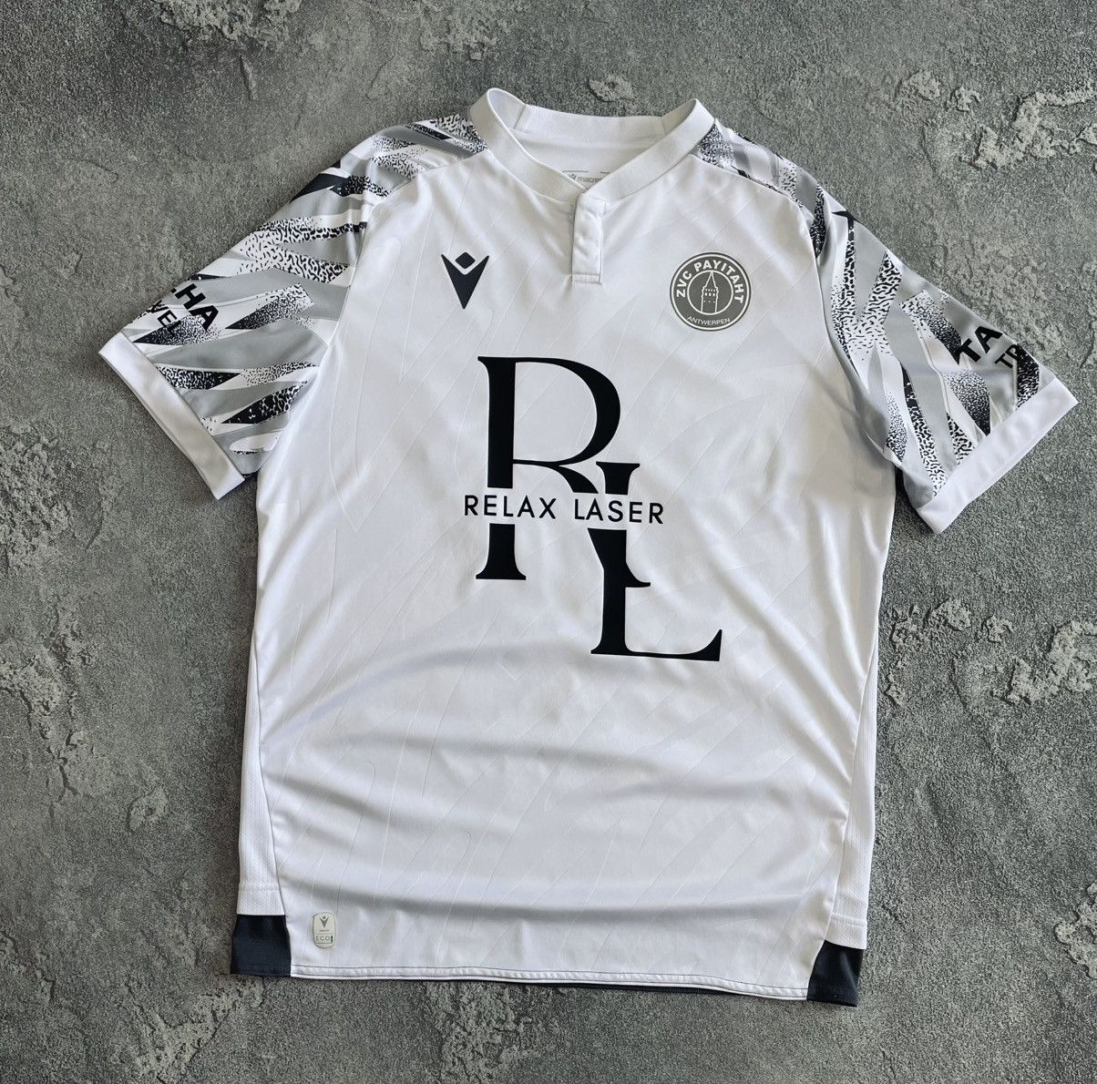 Macron Macron ZVC Payitaht ANTWERPEN #67 Match Issue Futsal Jersey Size US L / EU 52-54 / 3 - 1 Thumbnail