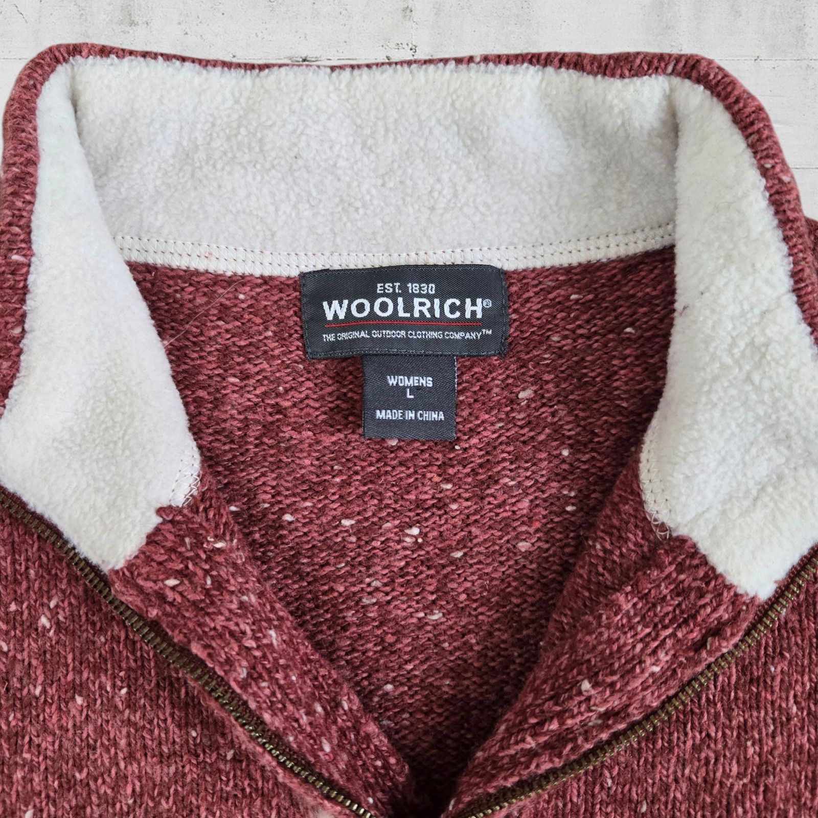 Other Woolrich Grenadine Quarter Zip Lodge Sweater Size Large Size L / US 10 / IT 46 - 6 Thumbnail