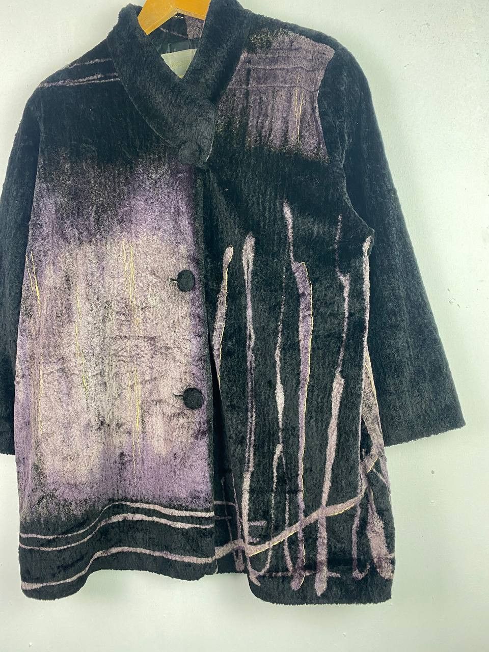 Japanese Brand Vintage Rare Design Mohair Jacket Size US L / EU 52-54 / 3 - 5 Thumbnail