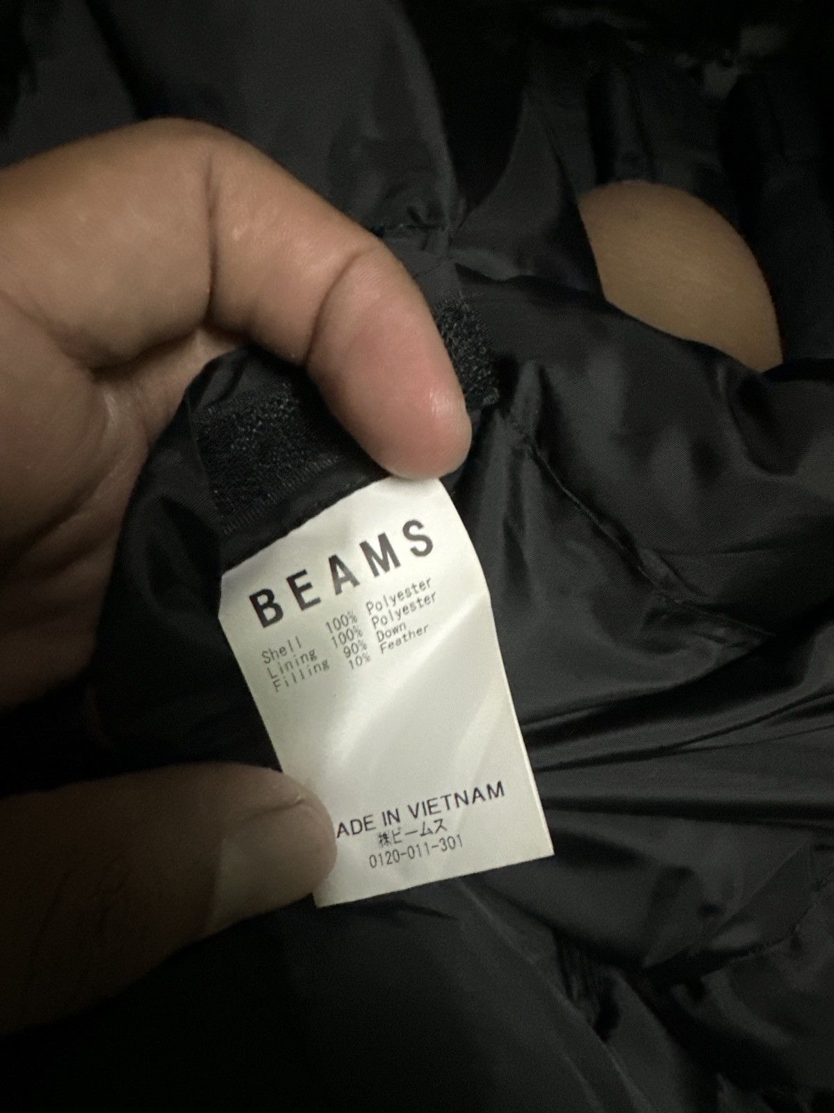 Beams Plus 👹BEAMS PLUS DOWN PUFFER BAGGY FLANNEL DESIGN JACKET Size US L / EU 52-54 / 3 - 12 Thumbnail