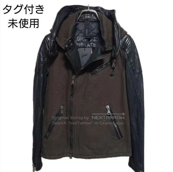 Other GARRETT Cotton Leather Paneled Blouson. Size US S / EU 44-46 / 1 - 1 Thumbnail