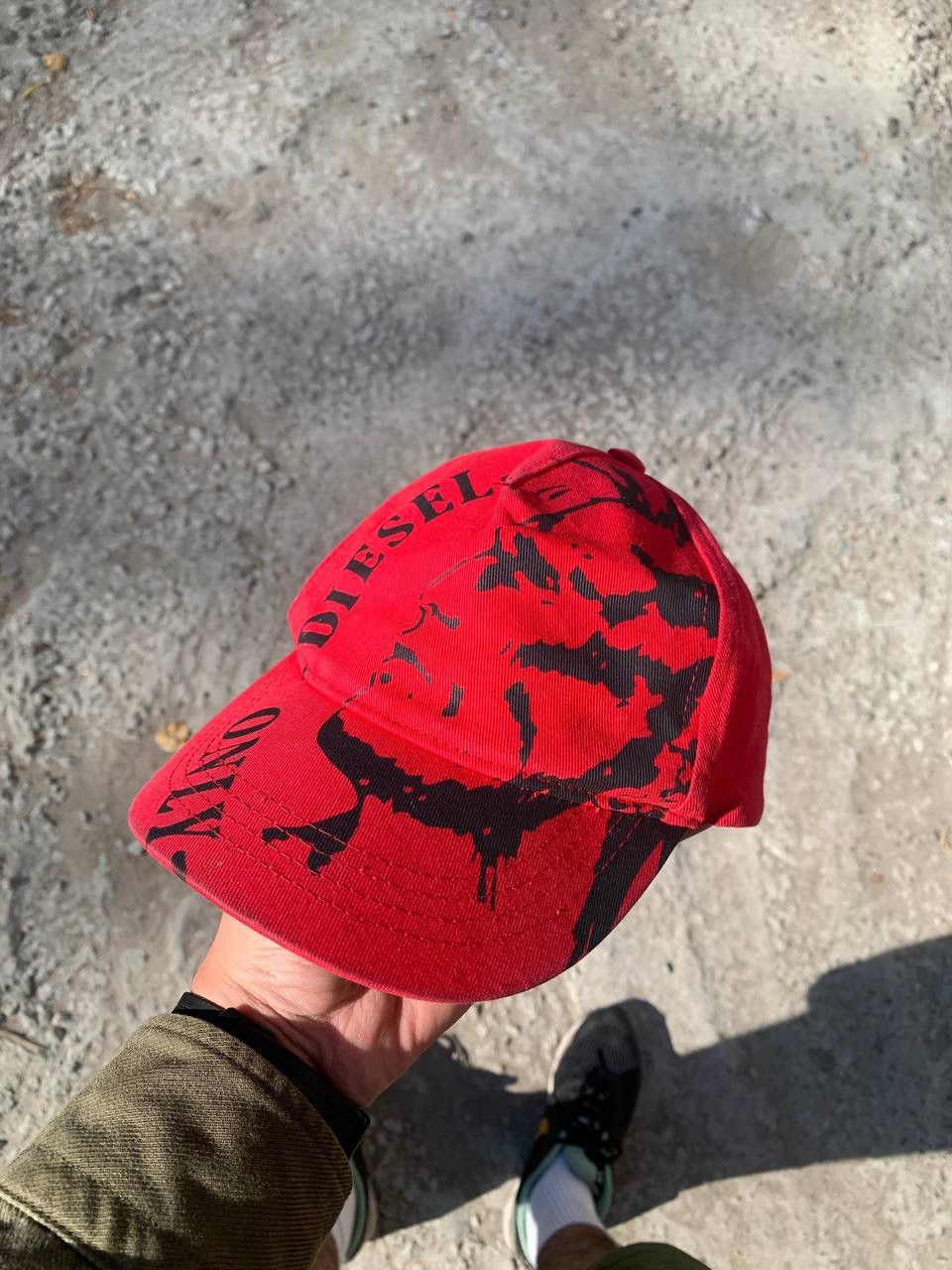 Diesel × Vintage VERY RARE DIESEL INDUSTRY DENIM DIVISION DESIGNER CAP Y2K Size ONE SIZE - 1 Thumbnail