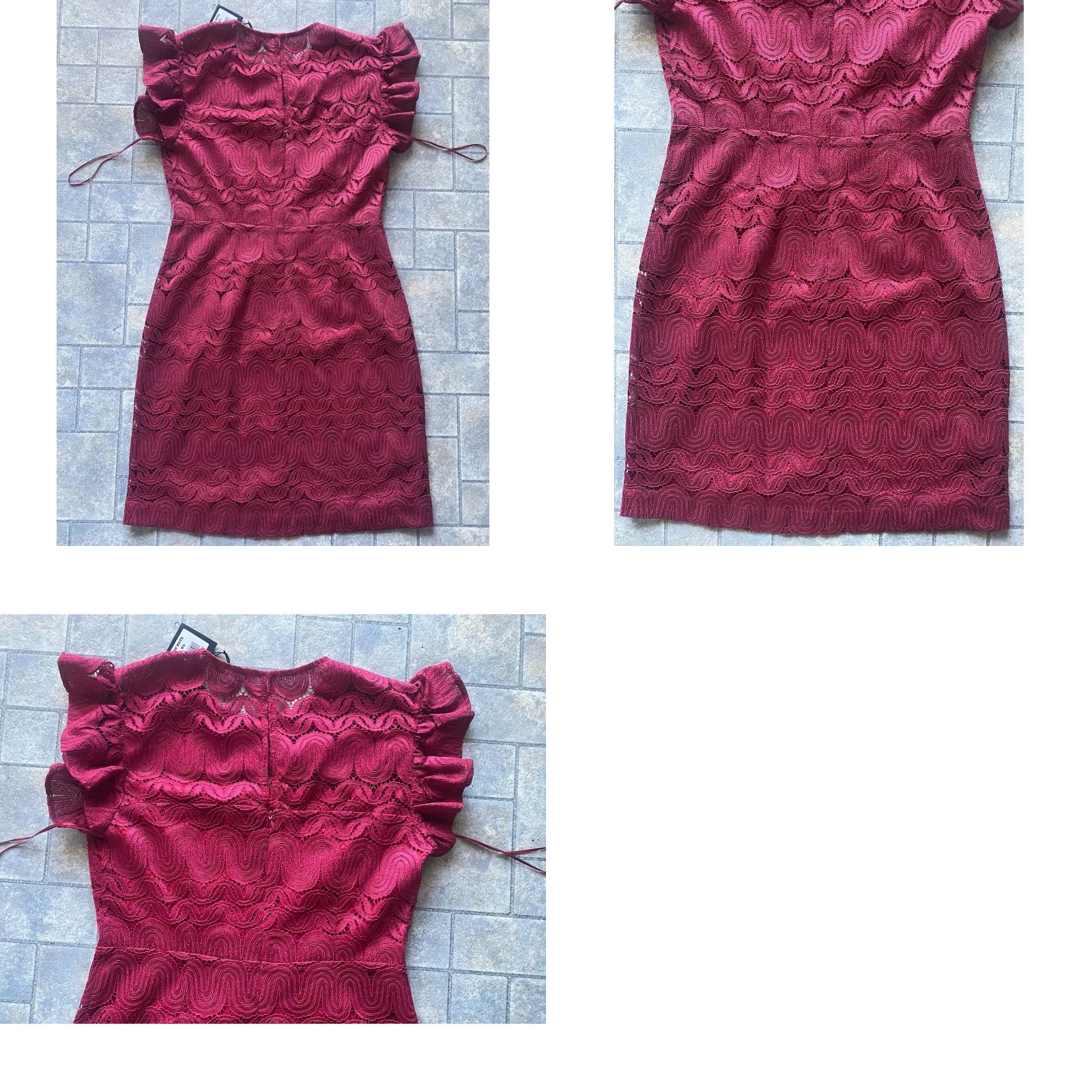 trina turk red lace dress Atlantic Dress main image 0
