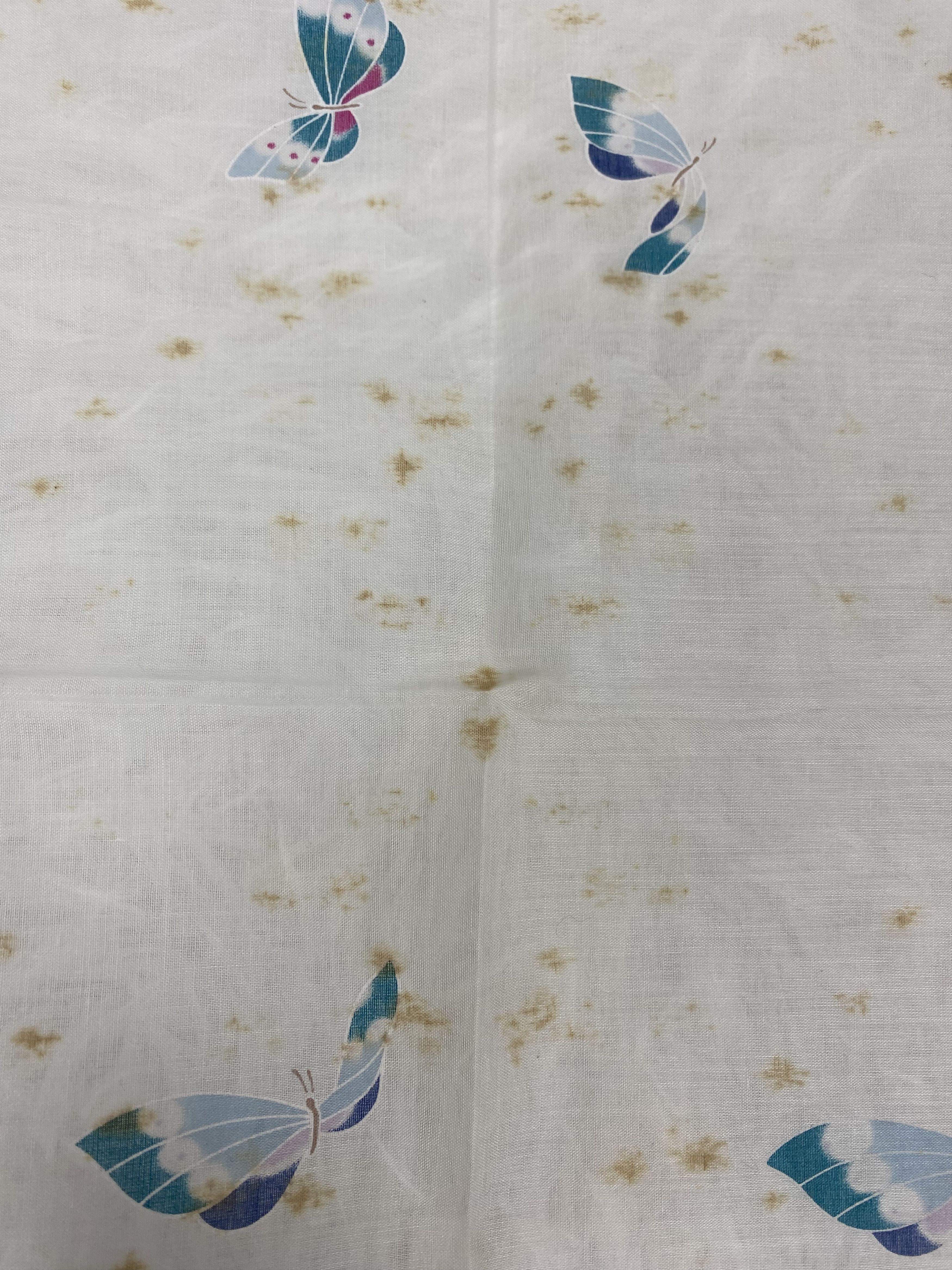 Hanae Mori × Vintage Vintage Hanae Mori Handkerchief Neckerchief PH0635 Size ONE SIZE - 4 Thumbnail