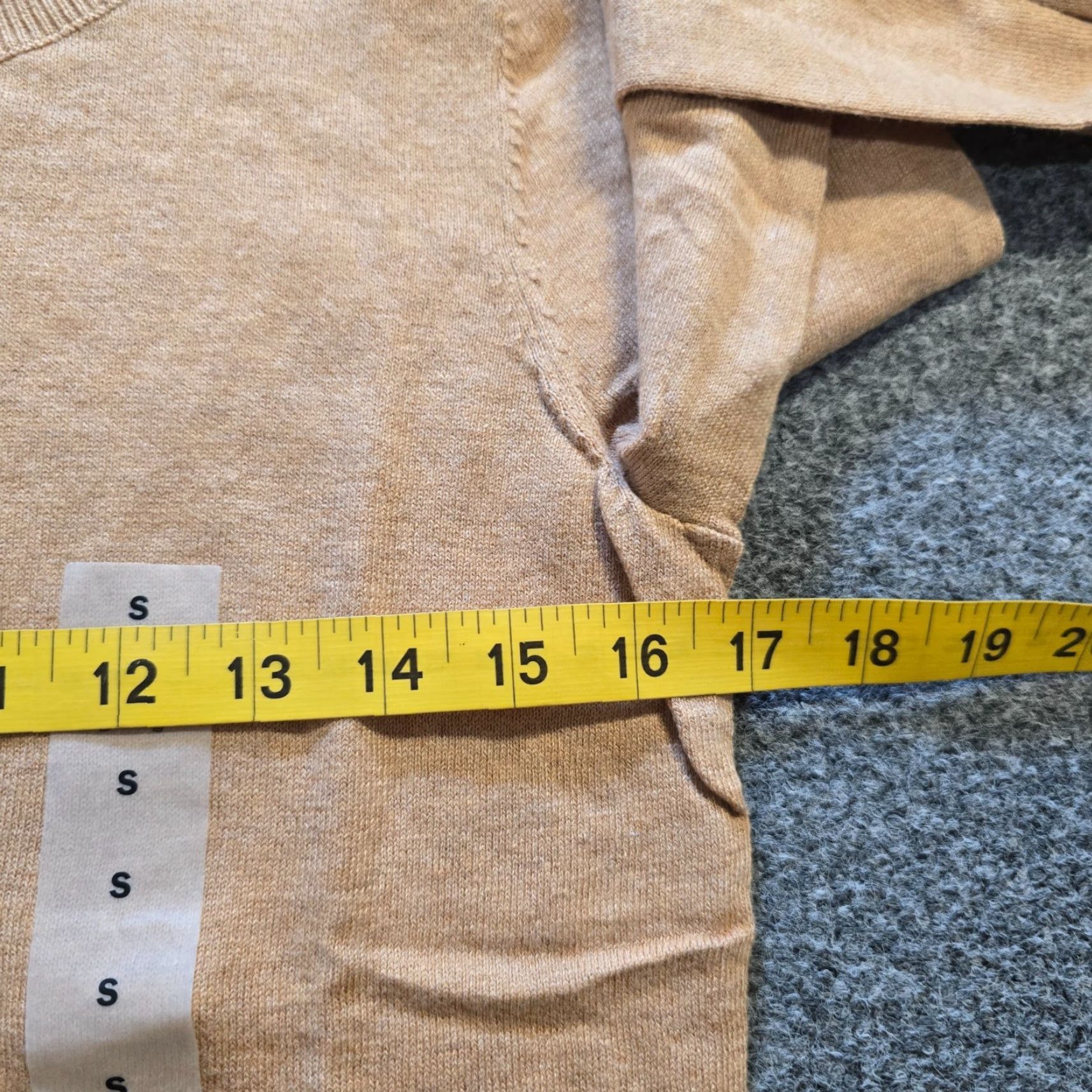 Old Navy Old Navy Sweater Cardigan Women Size S Brown Beige Long Sleeve Round Neck Casual Knit Cotton Viscose Regular Fall Spring Winter Capsule Basic Size S / US 4 / IT 40 - 5 Thumbnail