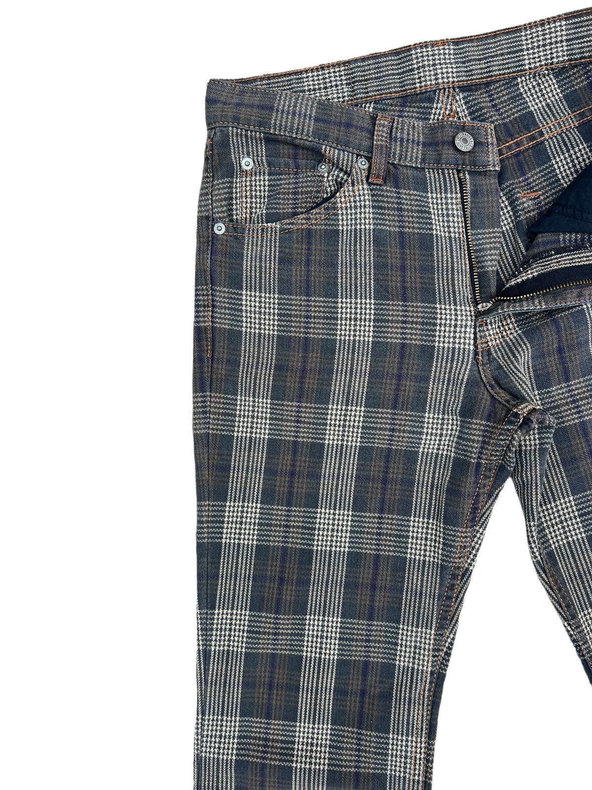 Levi's Vintage 2005 Levi’s 517 Checkered Bootcut Jeans Size US 30 / EU 46 - 6 Thumbnail