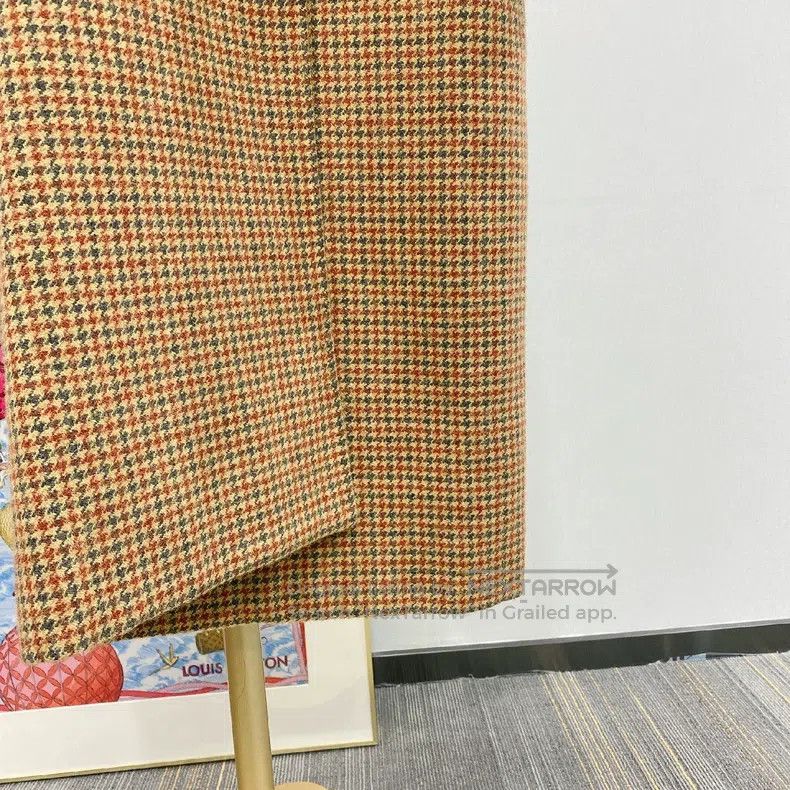 Balenciaga Balenciaga Long Plaid Coat, Size 36 Size XS / US 0-2 / IT 36-38 - 6 Thumbnail