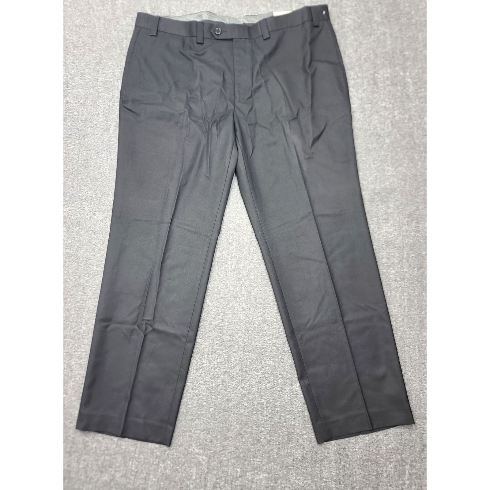 Ralph Lauren Lauren Ralph Lauren Dress Pants Mens 40x30 Black Flat Front Classic Fit Washable Dress Pants Mens Black 40x30 Modern Office Business Vintage: No Size US 40 / EU 56 - 2 Thumbnail