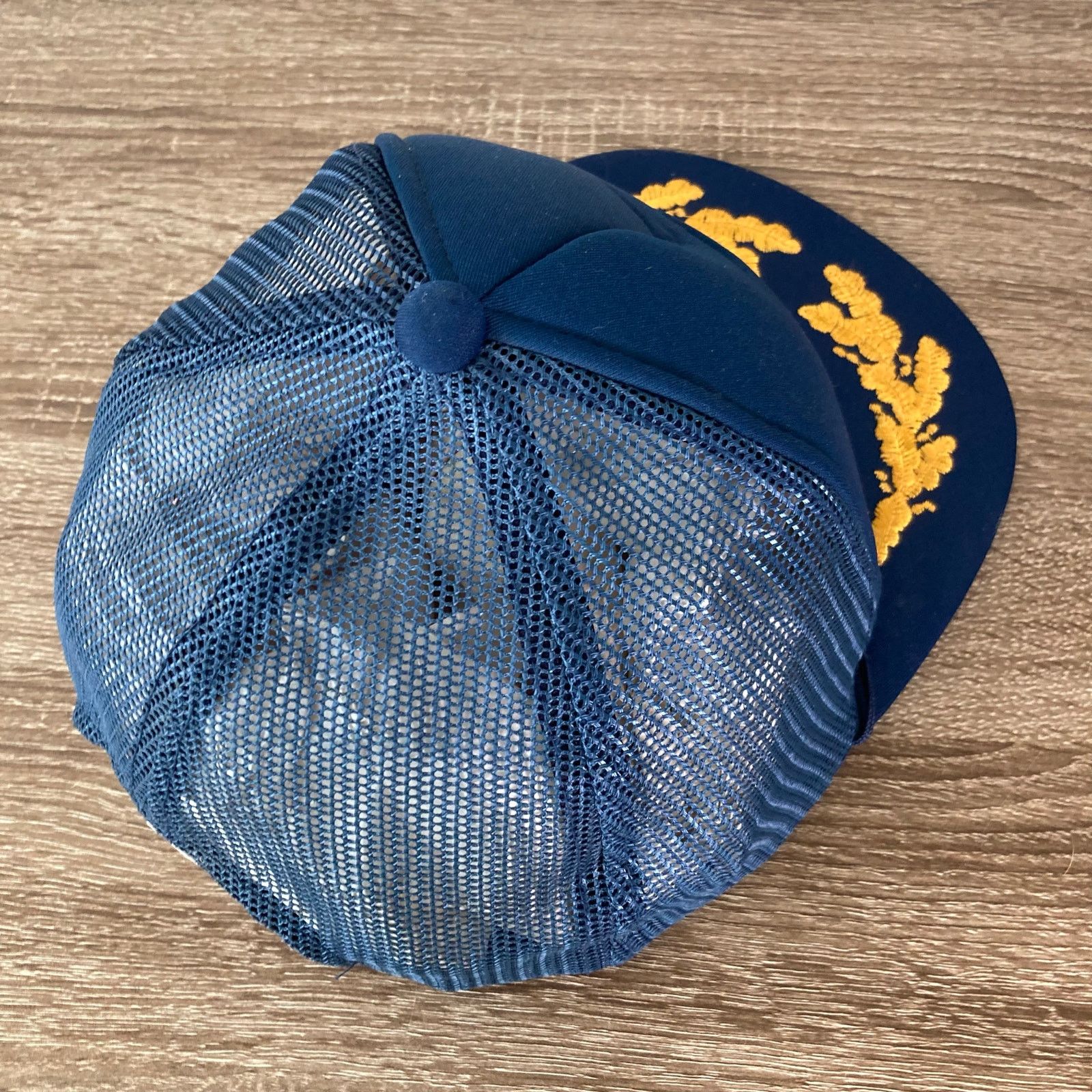 Vintage Vintage Blue Captain Snapback Hat Unisex Nautical 80s Size ONE SIZE - 12 Thumbnail