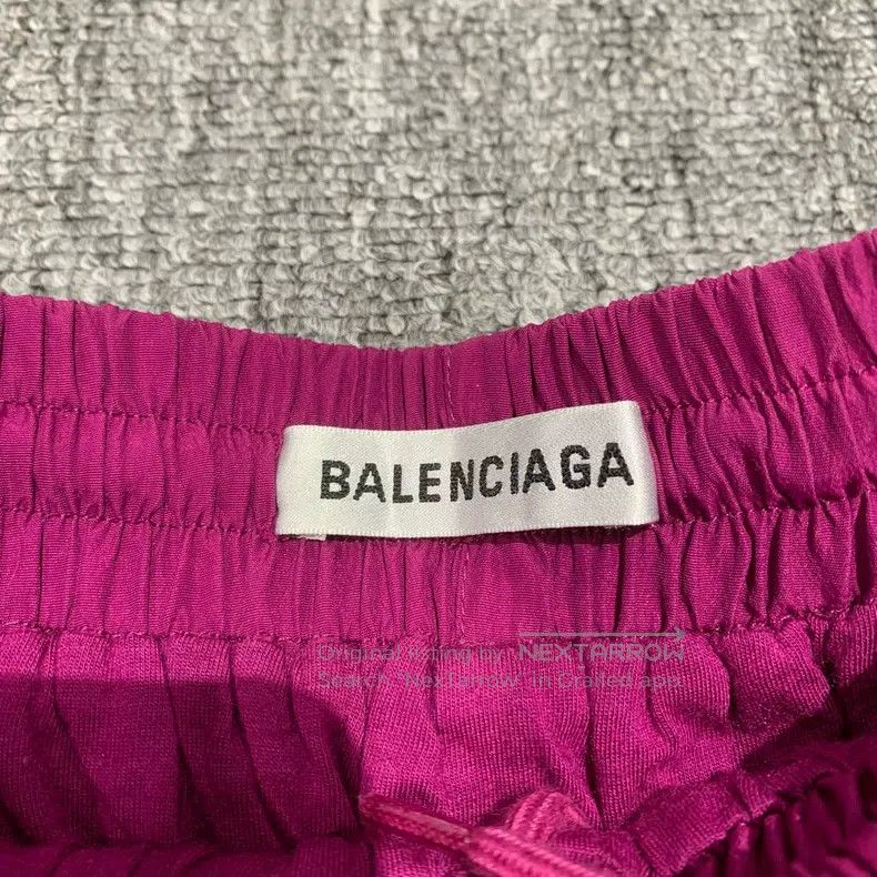 Balenciaga Balenciaga Purple Dual Hook Short Pants Size 33" - 5 Thumbnail