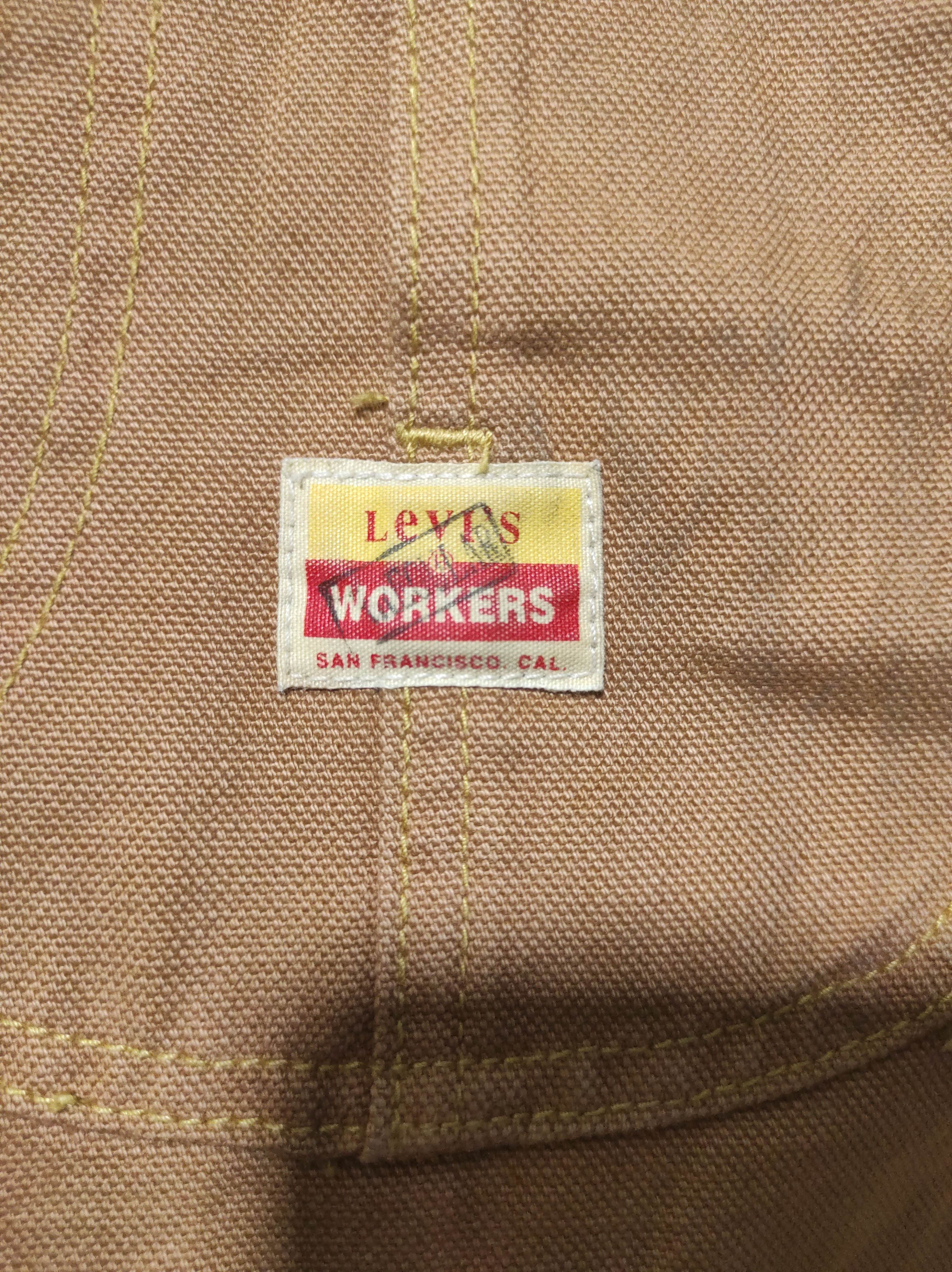 Levi's Vintage Clothing Vintage Levi’s Workers San Fancisco Chore Jacket Size US L / EU 52-54 / 3 - 6 Thumbnail
