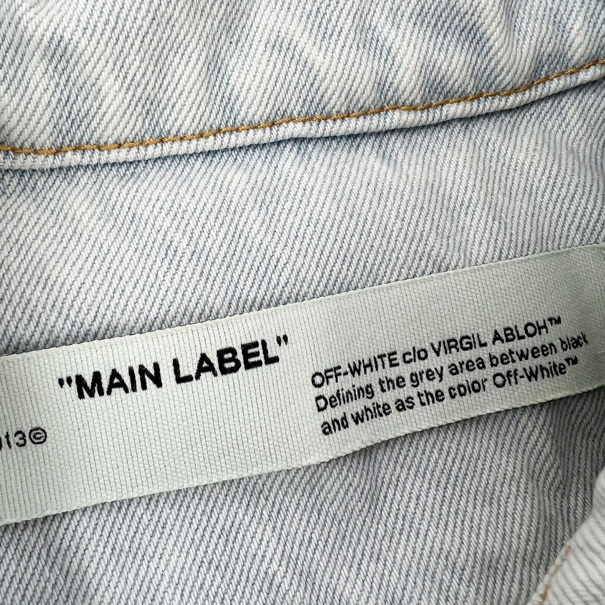 Off-White Off-White 3D Pencil Denim Jacket Size US XS / EU 42 / 0 - 5 Thumbnail