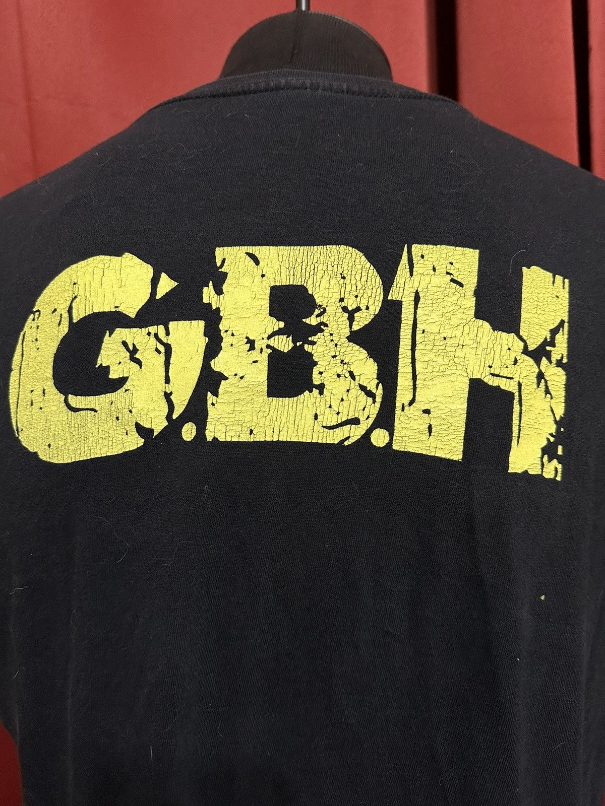 Band Tees × Vintage Vintage GBH Tshirt Punk Band Tee Heavy Metal Grail Size US L / EU 52-54 / 3 - 5 Thumbnail