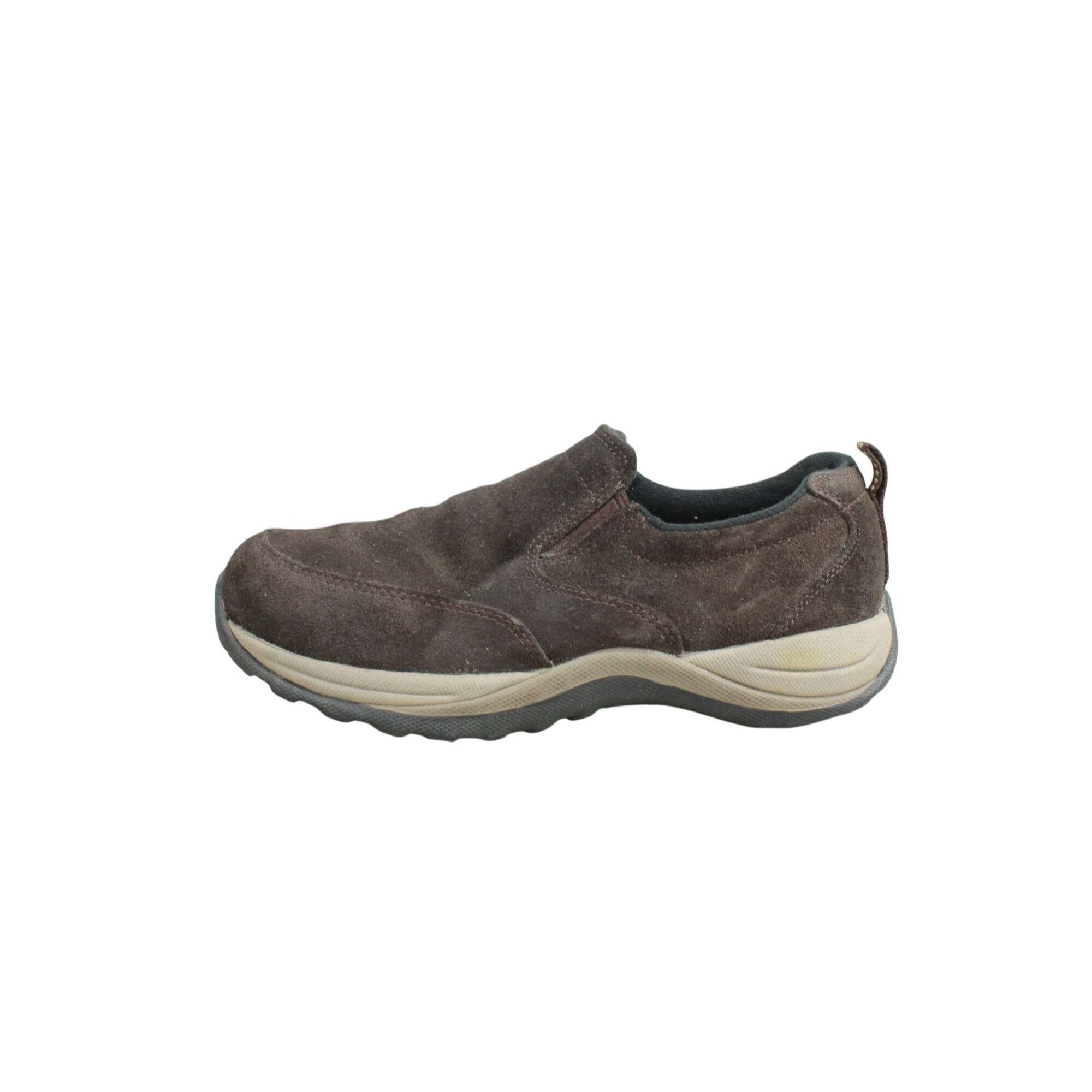 L.L. Bean LL Bean Brown Suede Slip On Comfort Moccasin Loafers Size US 9 / IT 39 - 1 Thumbnail