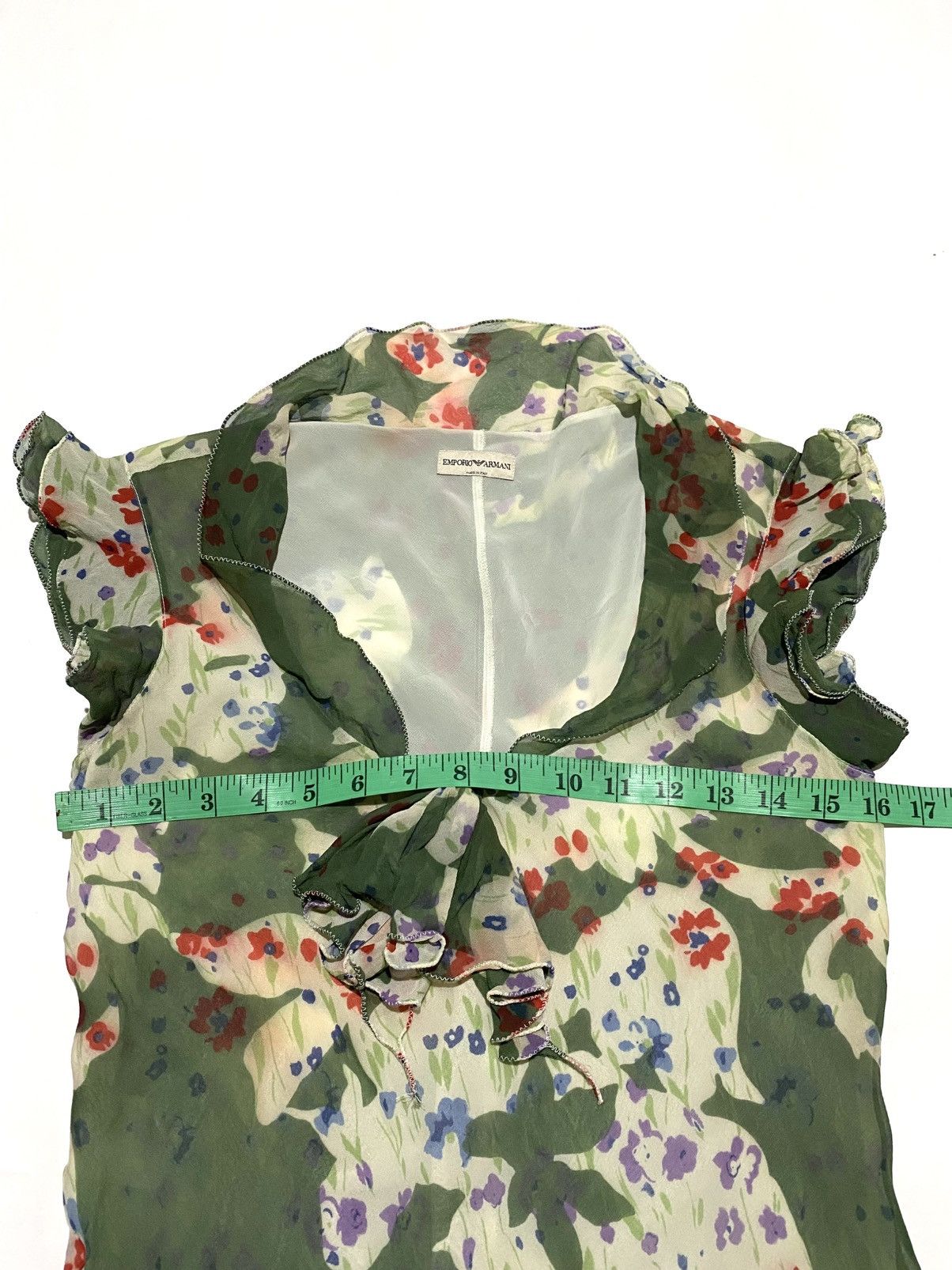 Emporio Armani VINTAGE EMPORIO ARMANI FLORAL DRESSES Size S / US 4 / IT 40 - 9 Thumbnail