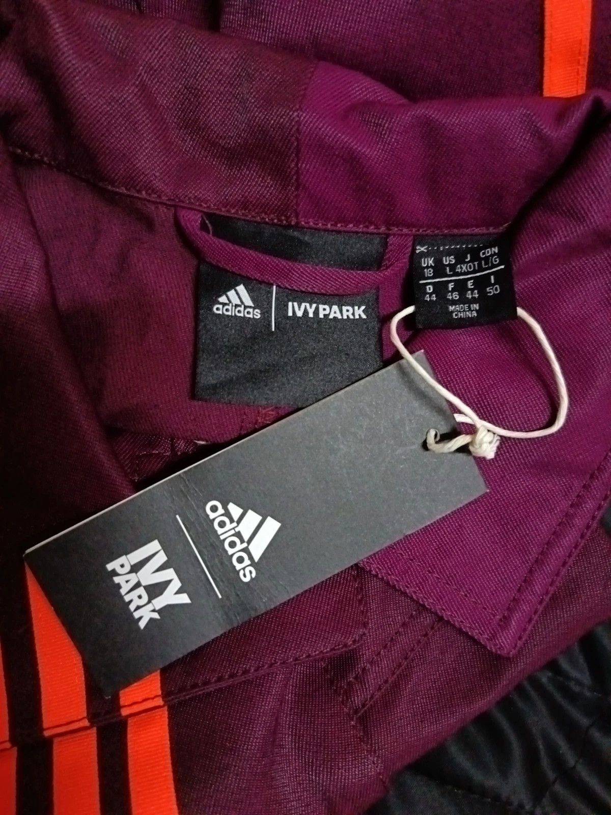 Adidas × Ivy Park Adidas X Ivy Park Beyonce Maroon Jumpsuit Coveralls Size 30" / US 8 / IT 44 - 3 Thumbnail