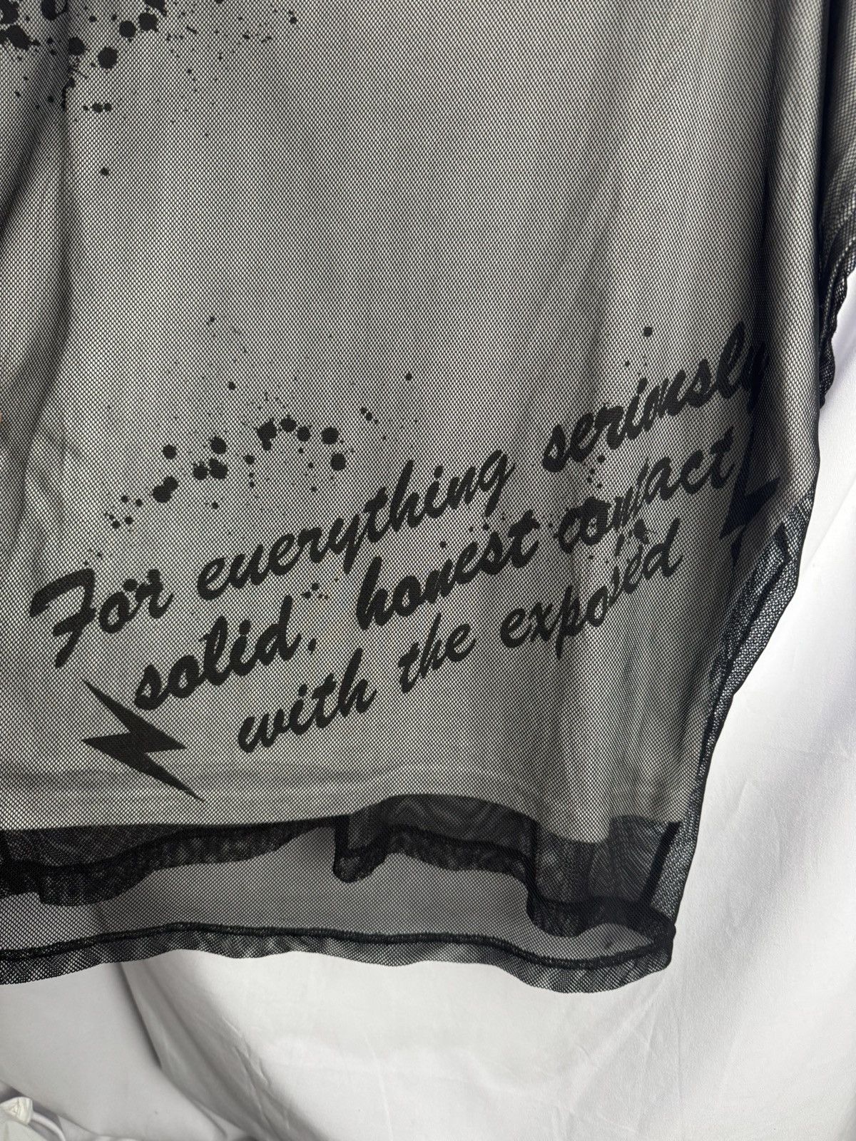 Japanese Brand Gothic Punk Skulls Poem Ghost Of Harlem Tees Size US M / EU 48-50 / 2 - 10 Thumbnail