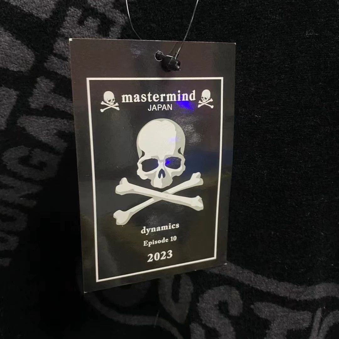 Mastermind Japan Mastermind Japan Black Velvet Skull Logo Tee Size US M / EU 48-50 / 2 - 6 Thumbnail