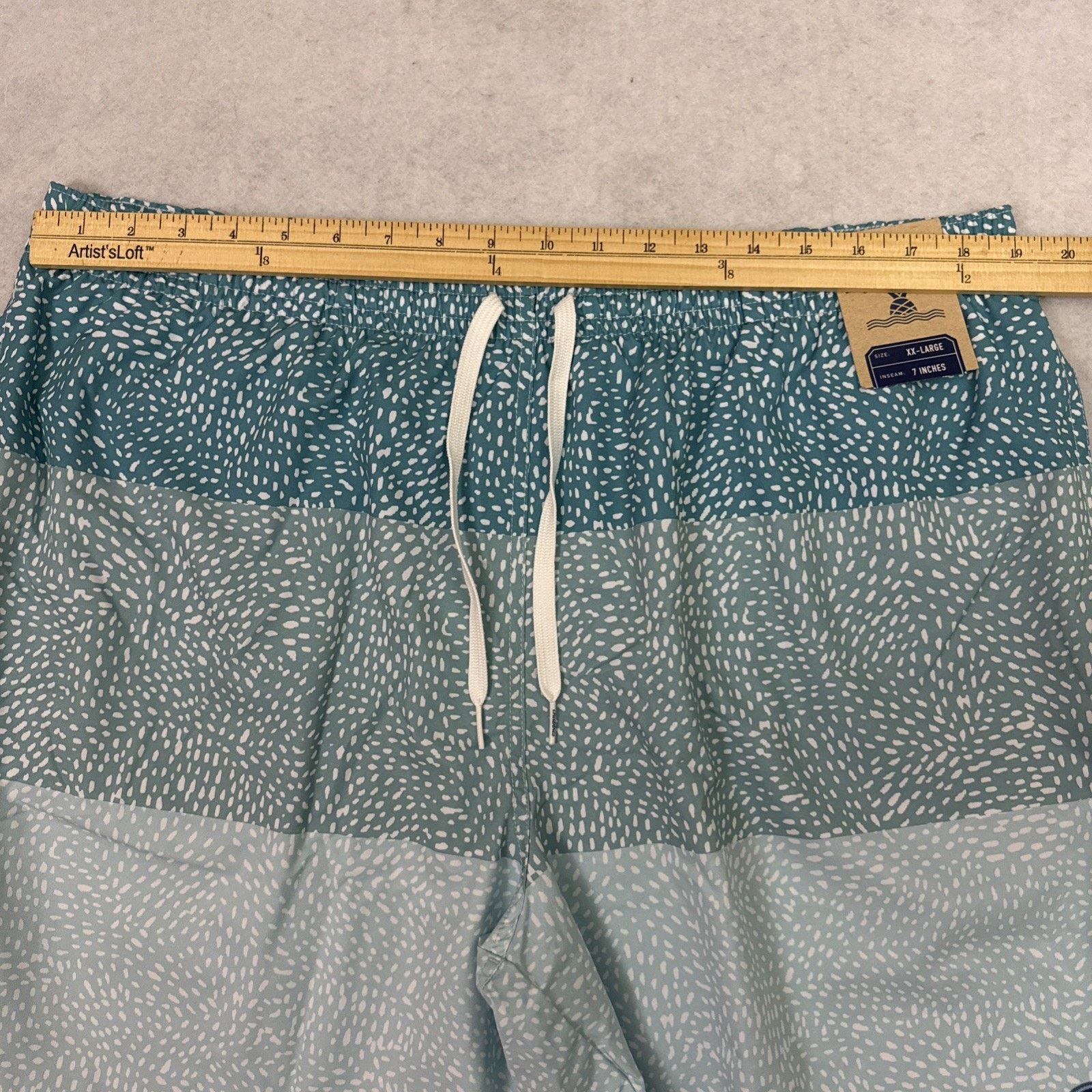 Chubbies Chubbies The Whale Sharks Swim Trunks Mens XXL Blue 7" NWT Size US 38 / EU 54 - 5 Thumbnail