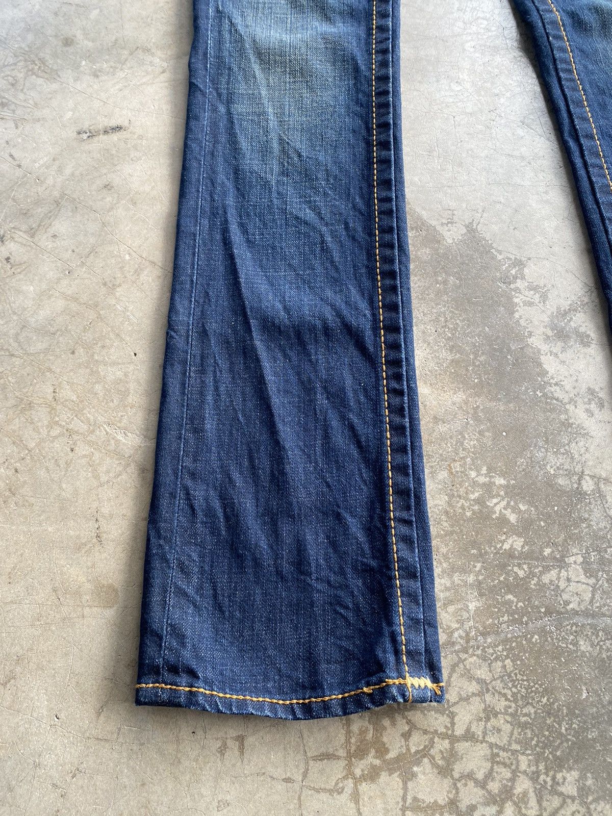 Evisu × Tornado Mart × True Religion Vintage True Religion Low Rise Slim Jeans @119 Size US 31 - 9 Thumbnail