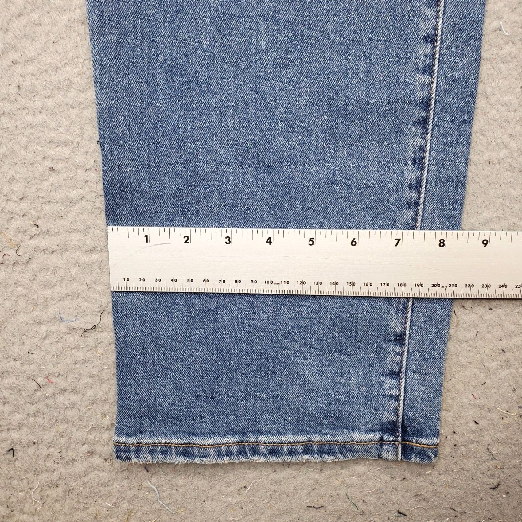 Gloria Vanderbilt Gloria Vanderbilt Jeans Womens 6 Blue Denim Medium Wash Stretch Straight Leg Jeans Size 28" / US 6 / IT 42 - 6 Thumbnail