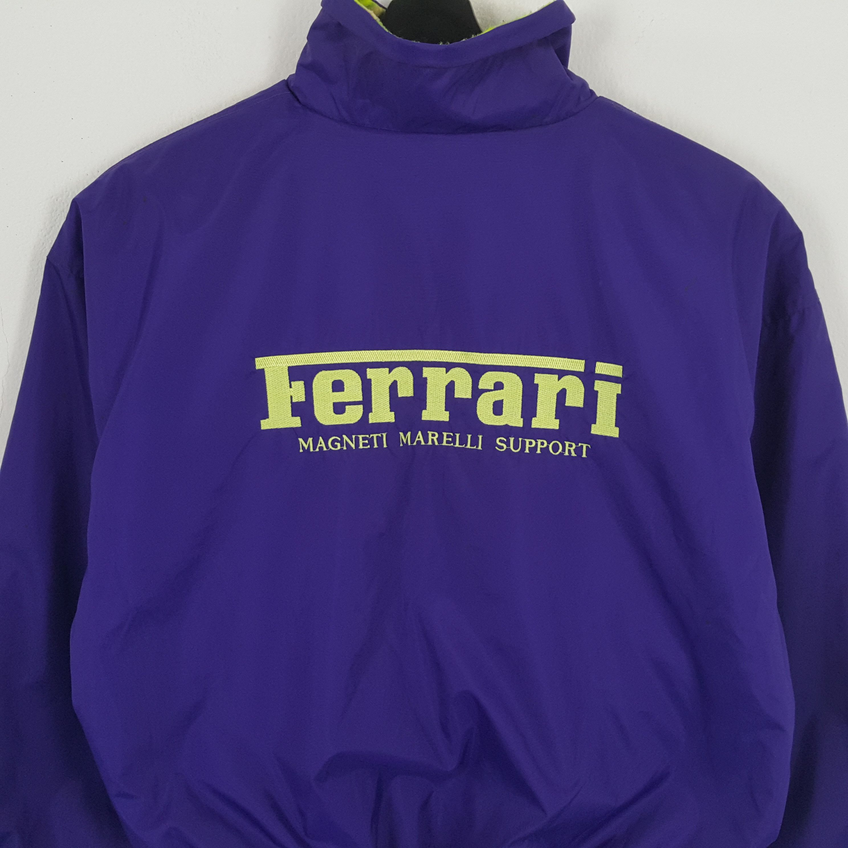 Ferrari × Vintage FERRARI MAGNETI MAREELI F1 Racing Style Reversible Jacket Size US XL / EU 56 / 4 - 2 Thumbnail