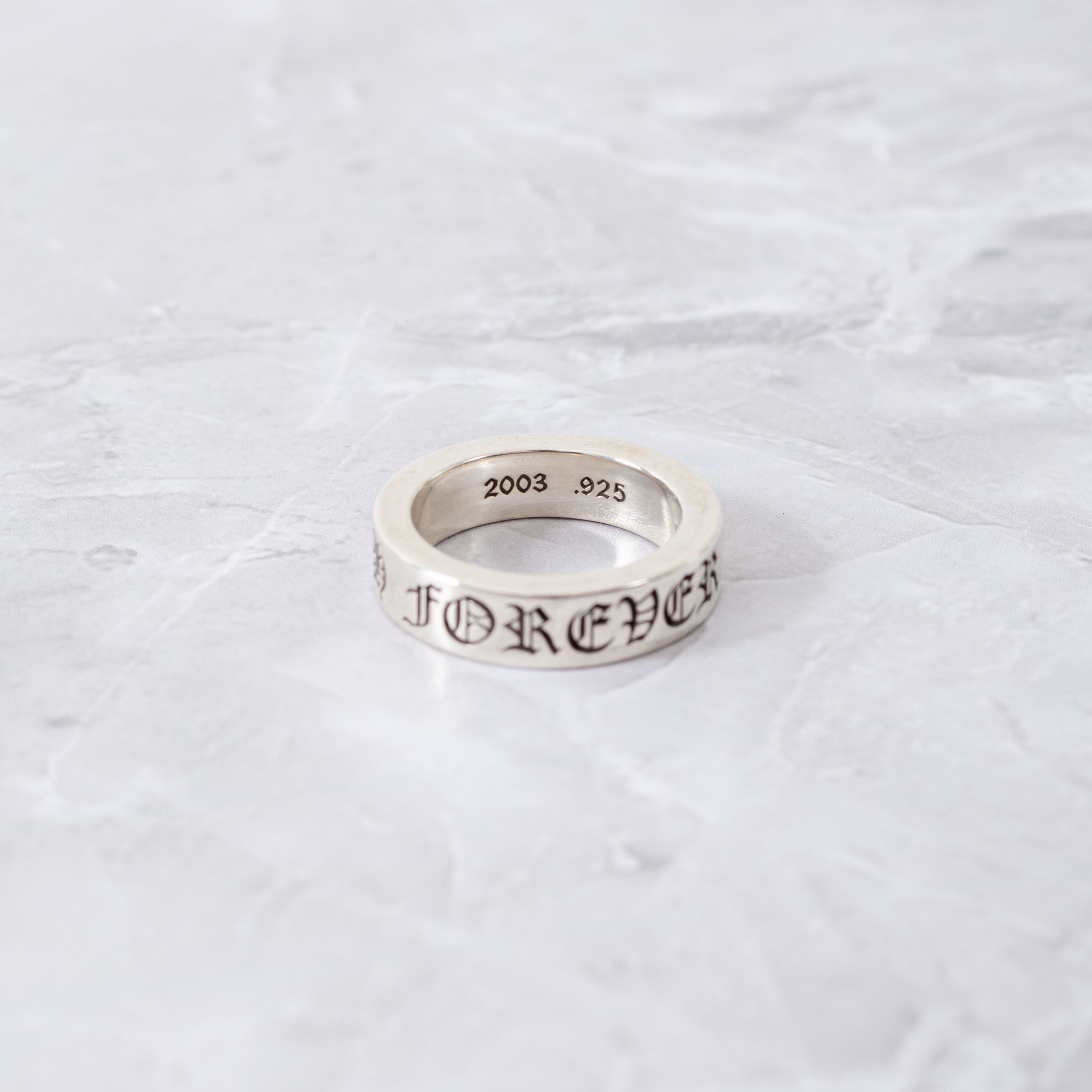 Chrome Hearts CHROME HEARTS Spacer 6MM Ring SILVER Size ONE SIZE - 3 Thumbnail